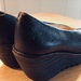 Lederschuh Keilpumps Wedges black Gr 36 neuwertig - Bild 10