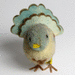 Steiff-Wolltier Taube (Pompom Vogel) 1960er-Jahre - Bild 2