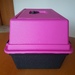 Transportbox pink schwarz neuwertig 15 Euro - Bild 3