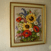 Bild Gestickt 73x63  Sonnenblume - Bild 2