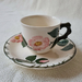 Villeroy & Boch Wildrose Kaffee-Tassen Teller - Bild 1