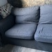 3er Sofa Ektorp von Ikea in grau - Bild 5