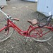 Rotes Damenfahrrad  - Bild 1