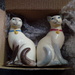 NEU 2 x SIAM Katzenfiguren Set Porzellan, OVP - Bild 1