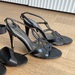 High Heels Buffalo Leder 38 schwarz - Bild 1