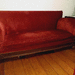 Sofa Antik Weinrot - Bild 2