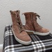 Damen Boots - Stiefeletten Wildleder braun wie neu - Bild 1