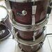 Sonor Champion Phonic Vintage Schlagzeug Red Marbl - Bild 2