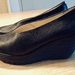 Lederschuh Keilpumps Wedges black Gr 36 neuwertig - Bild 1