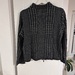 Strickjacke Damen Connemara Gr. XXL grau schwarz  - Bild 2