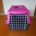 Transportbox pink schwarz neuwertig 15 Euro - Bild 1