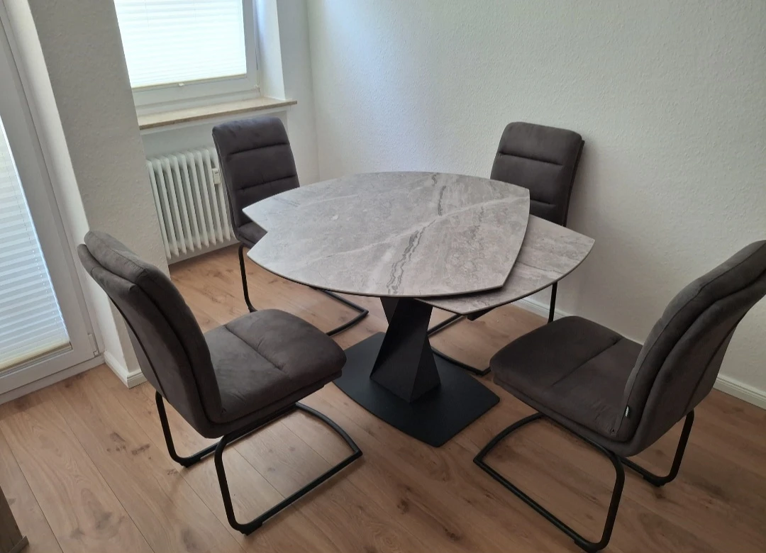 Esstisch + 4 Stühle