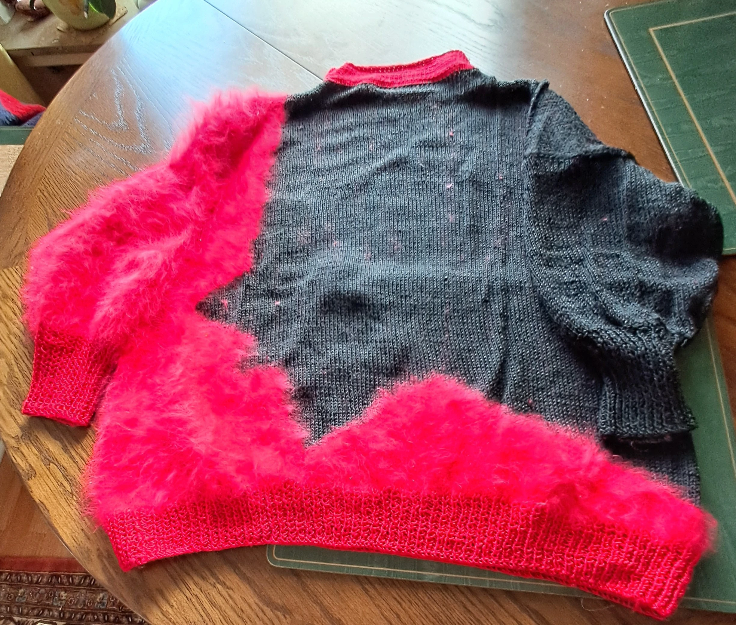 Pullover Rücken