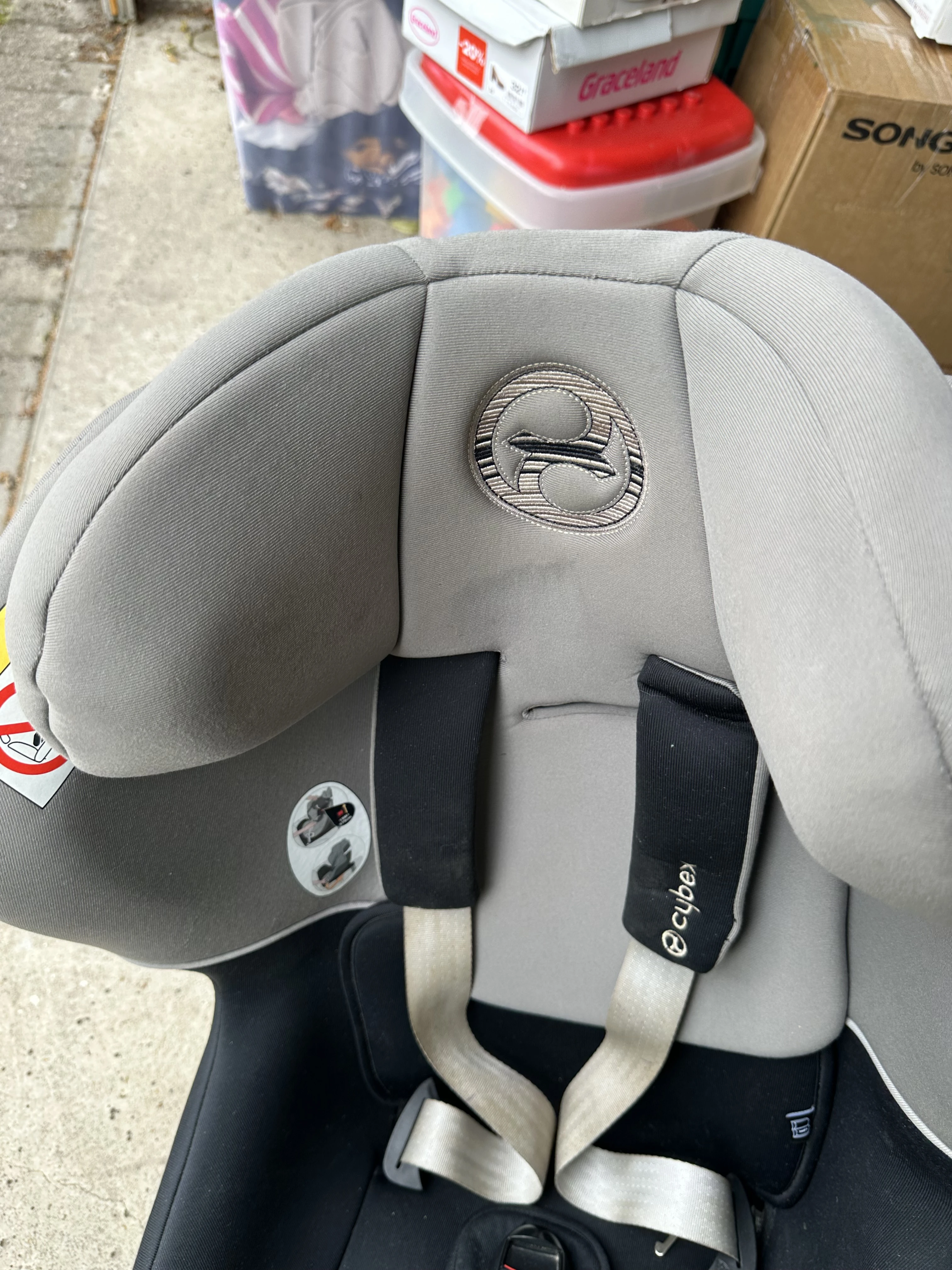 Cybex Kindersitz Babyschale Grau Schwarz