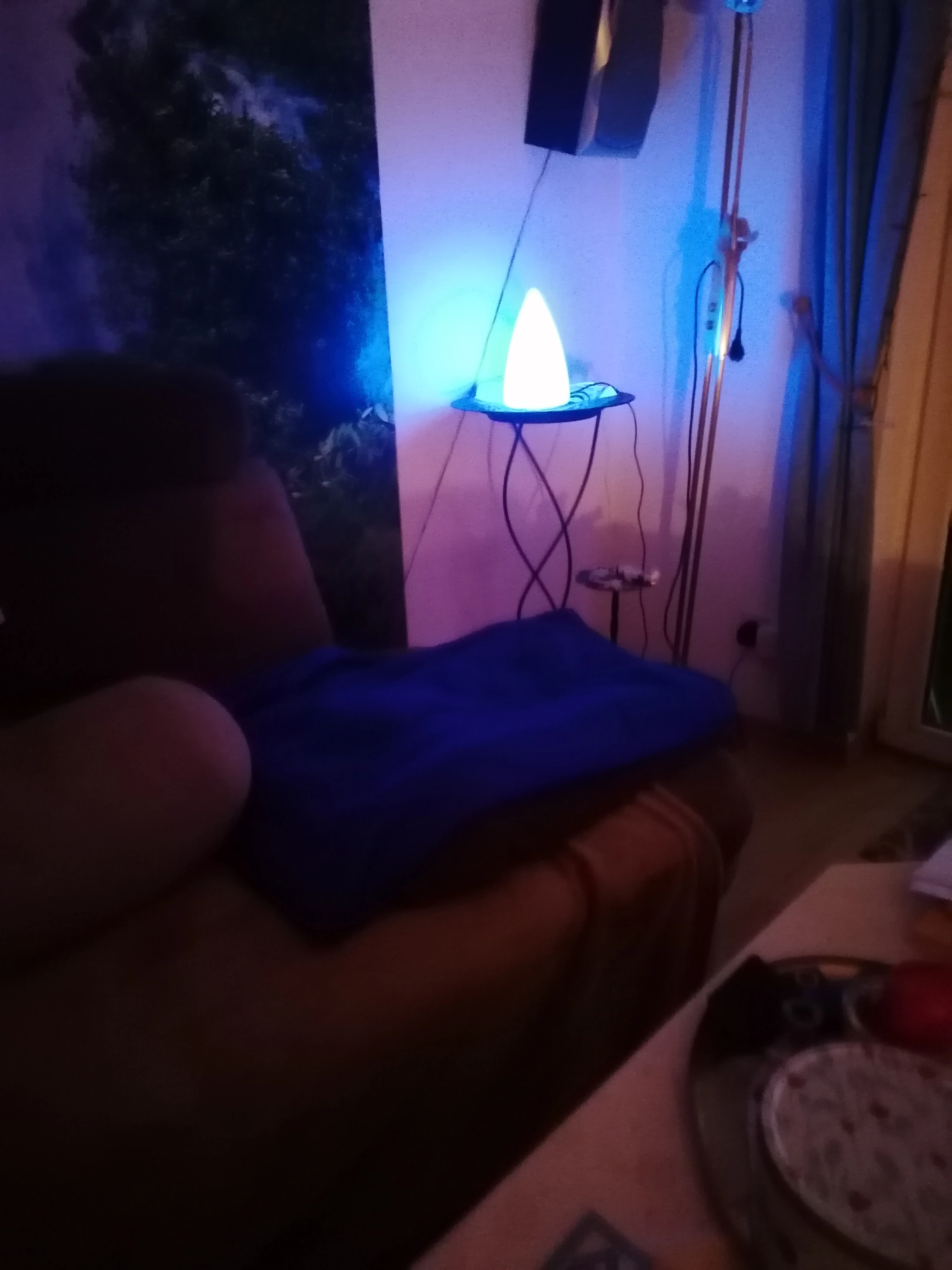 Lampe Mehrfarbig