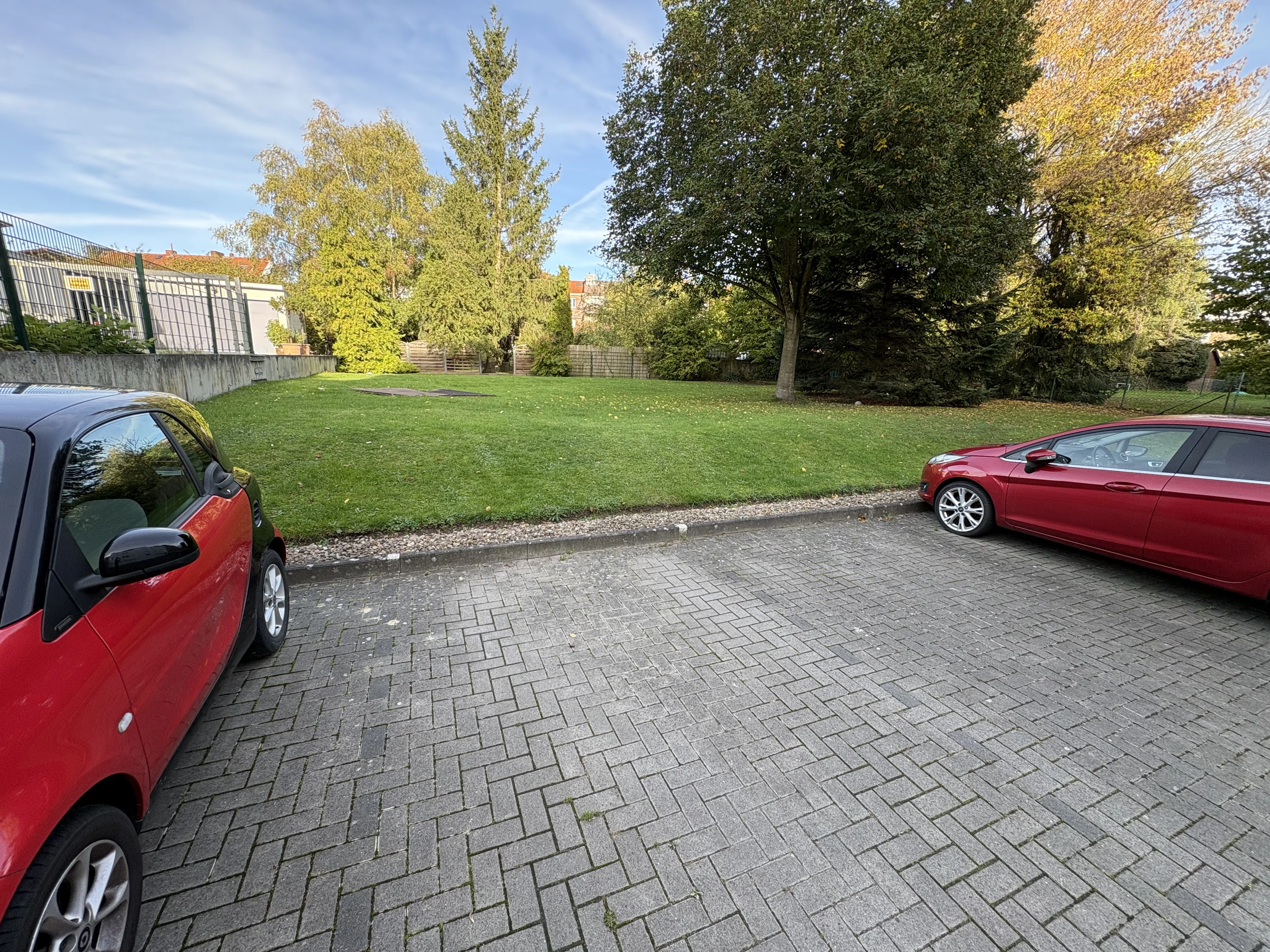 Stellplatz und Garten