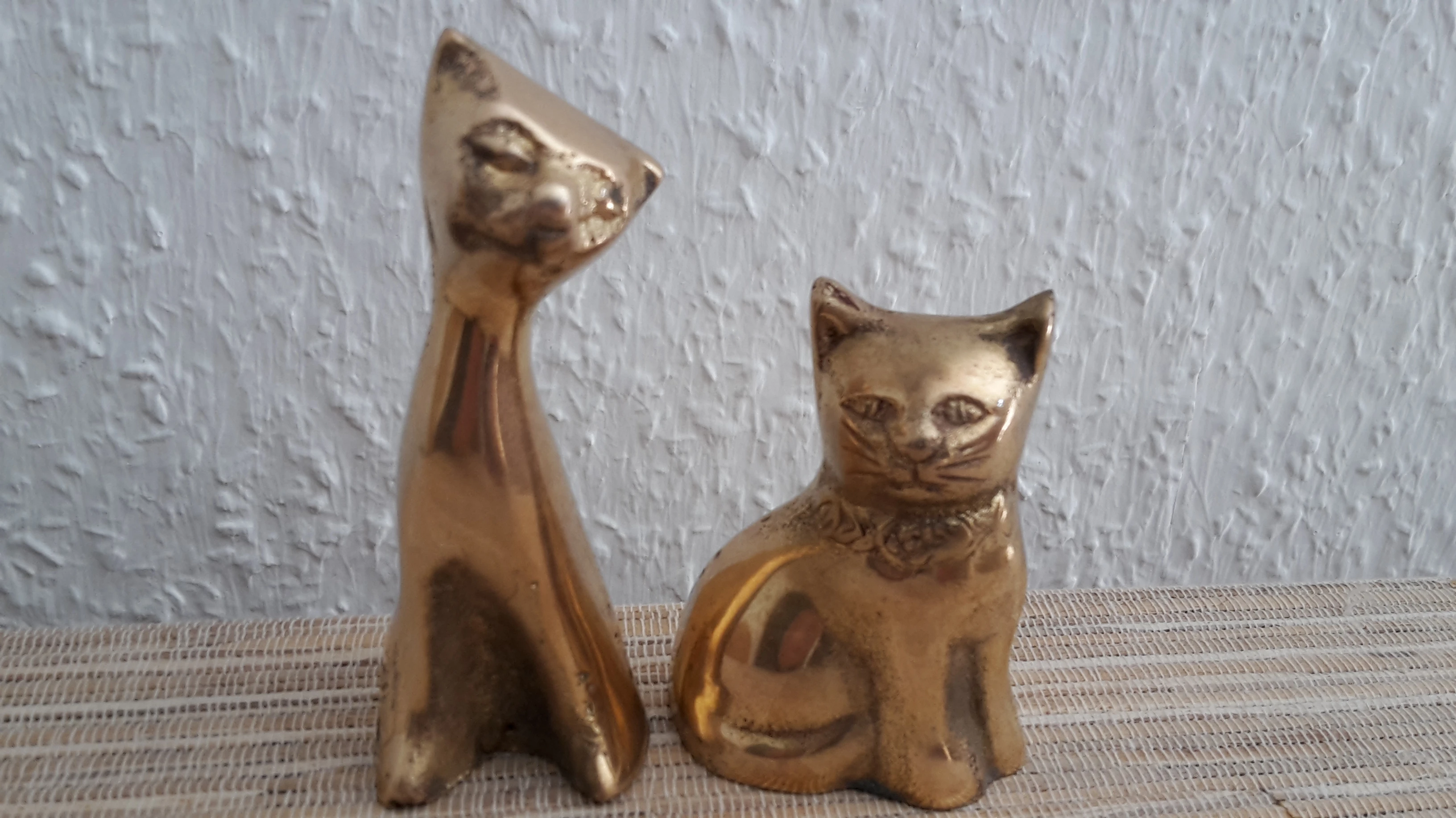 Katzen Messing