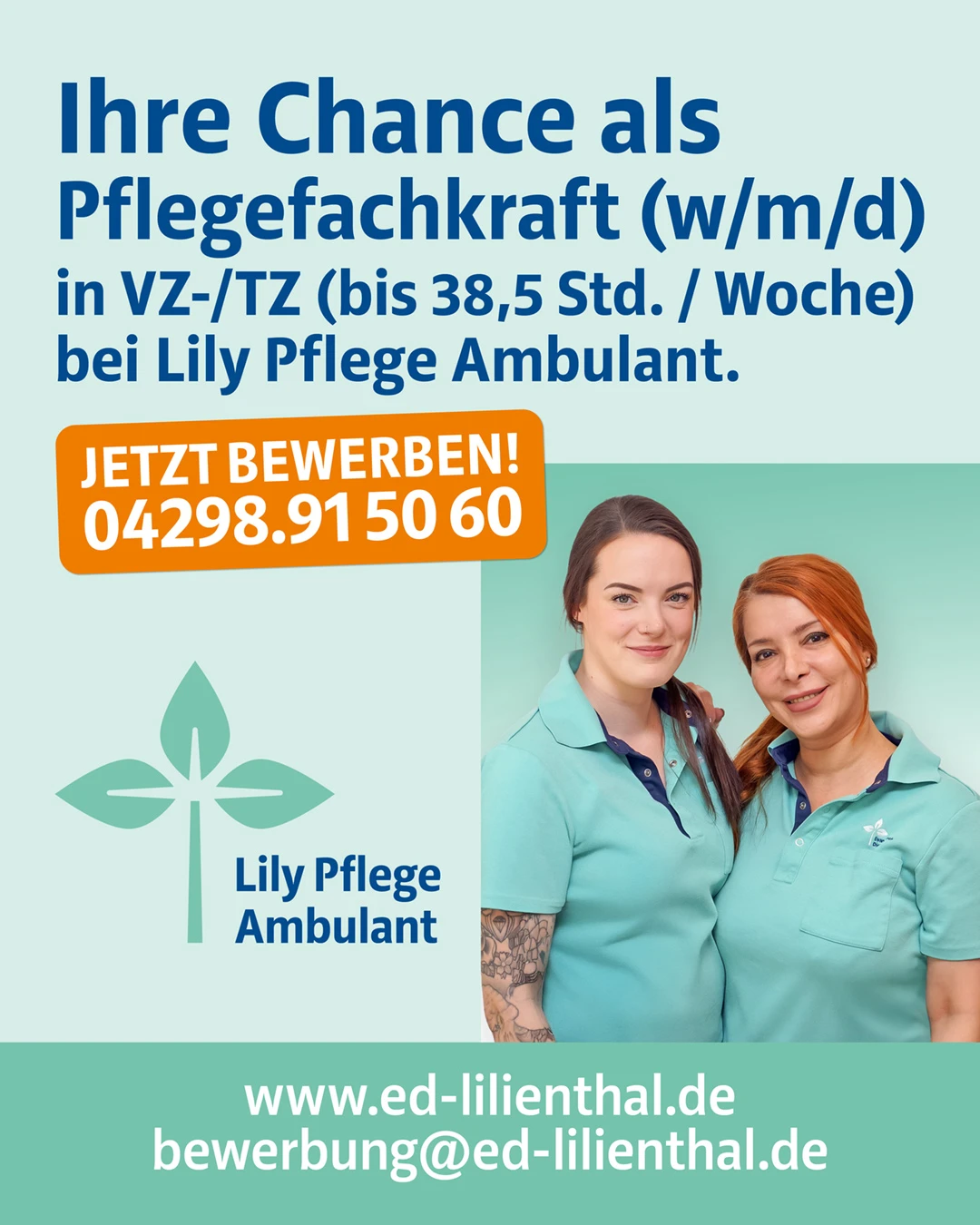 Anzeige ambulante Pflegefachkraft (w/m/d)