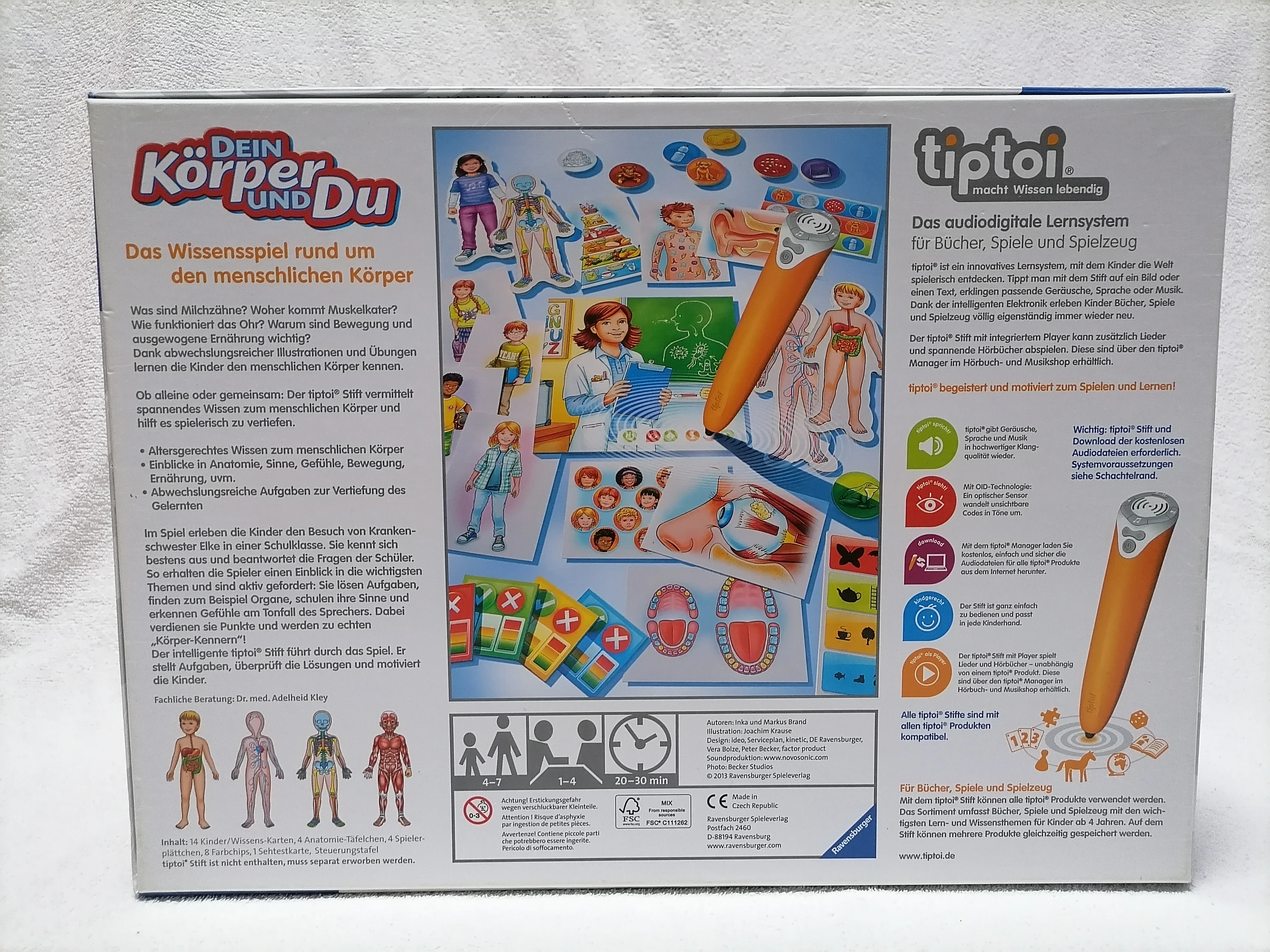 Ravensburger tiptoi - Dein Körper und Du - 00560