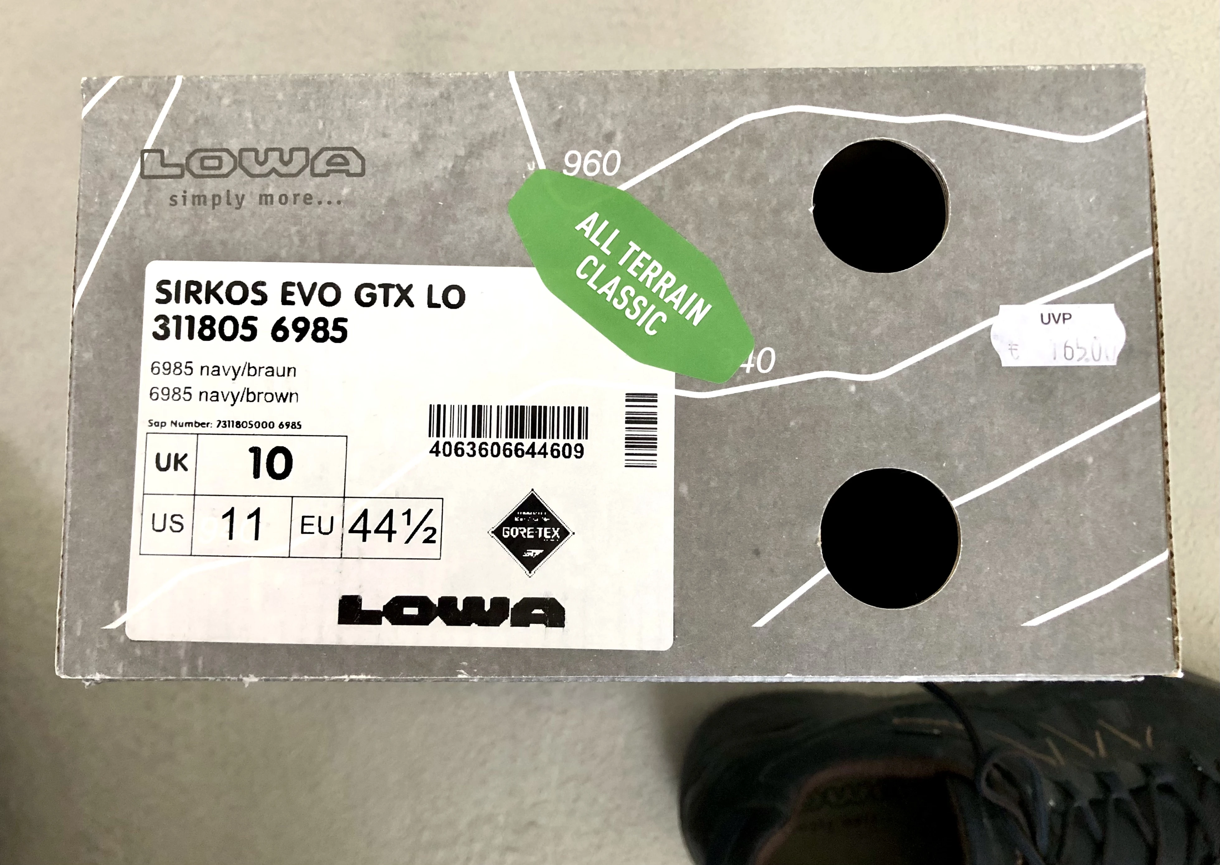 Lowa Wanderschuhe Original Karton