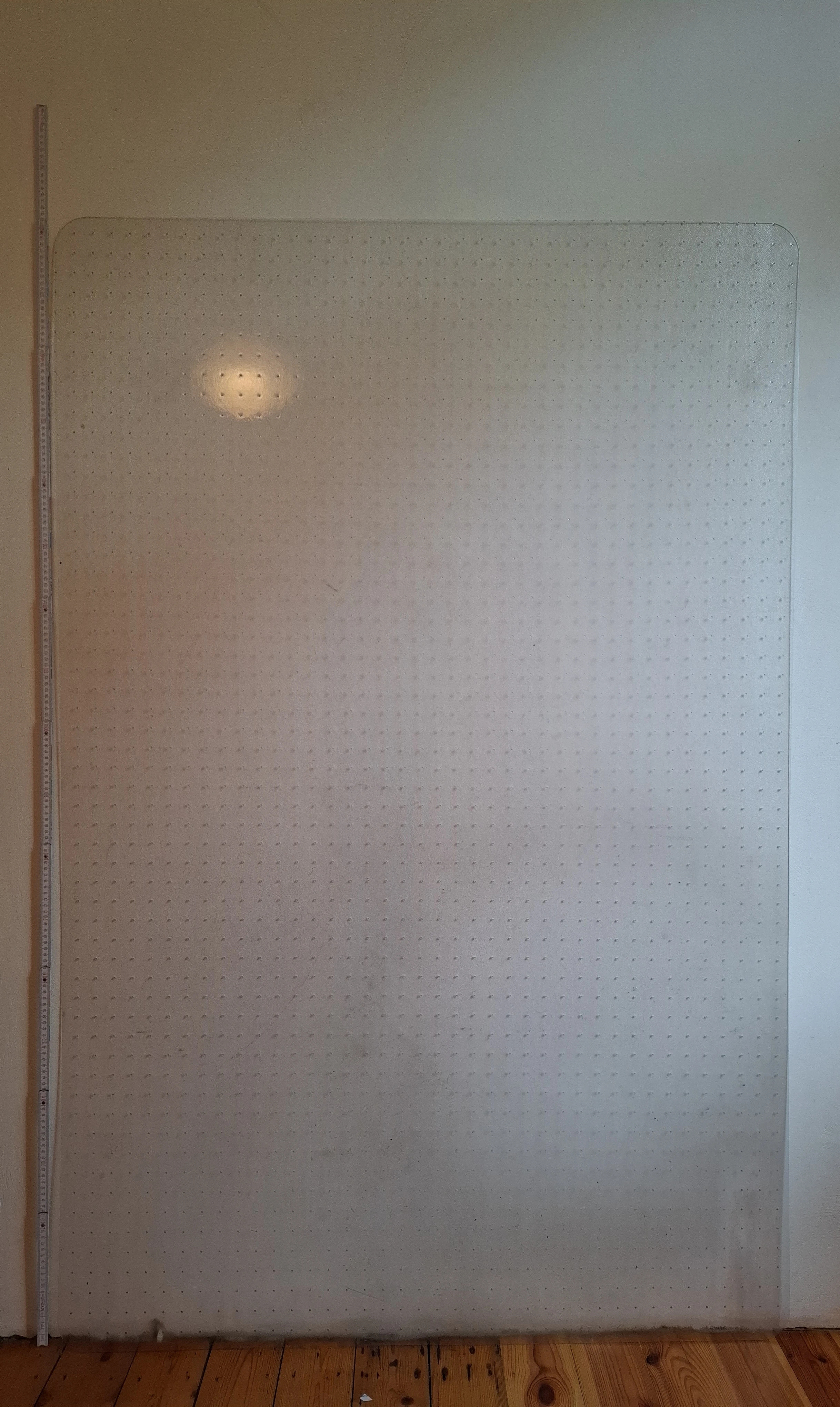 Bodenschutzmatte transparent