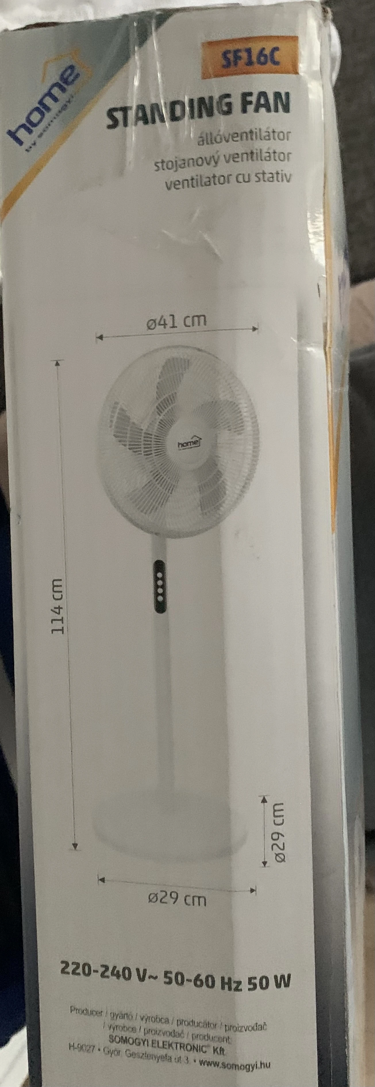 Standventilator, 3stufig,  (neu)