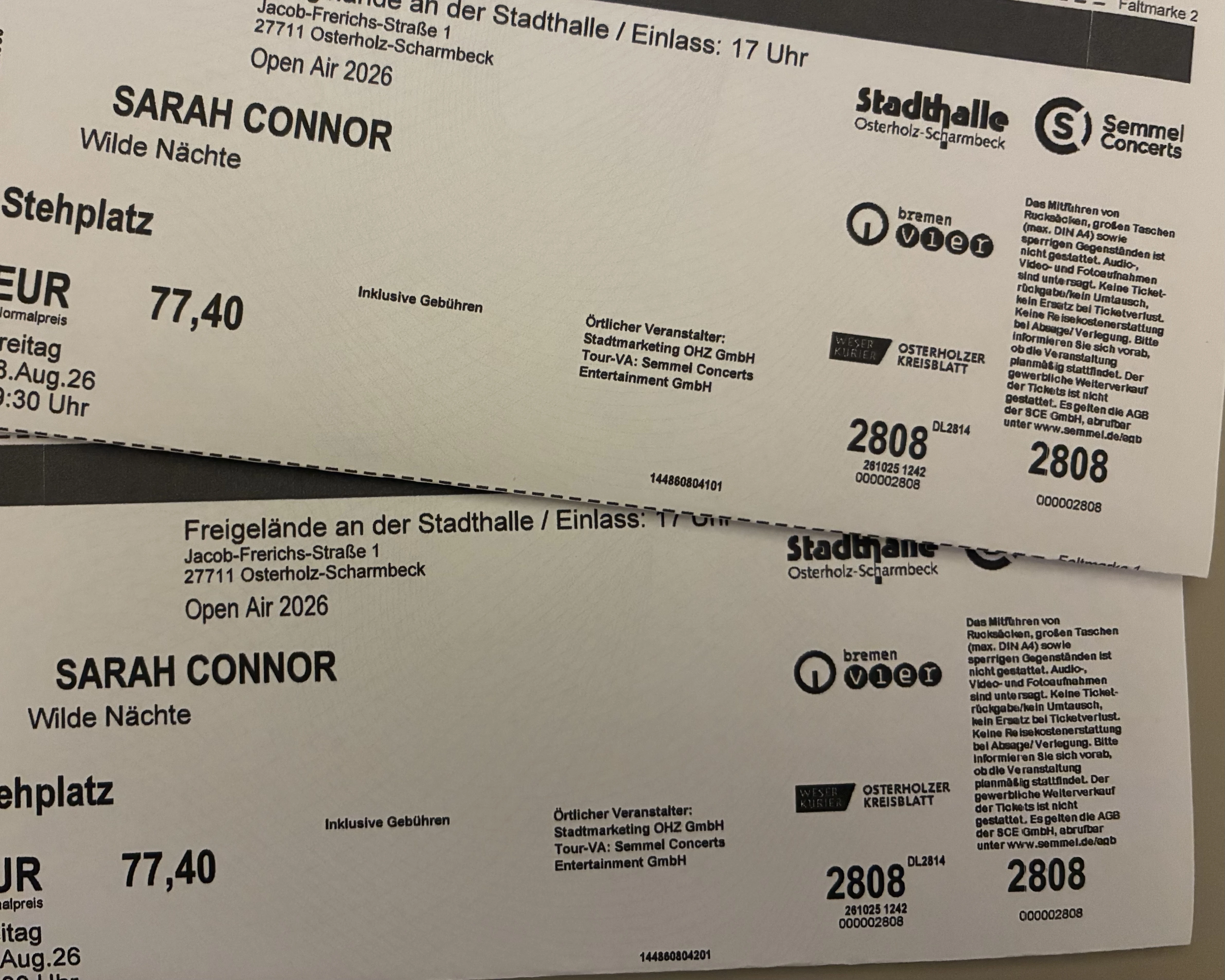Foto Tickets
