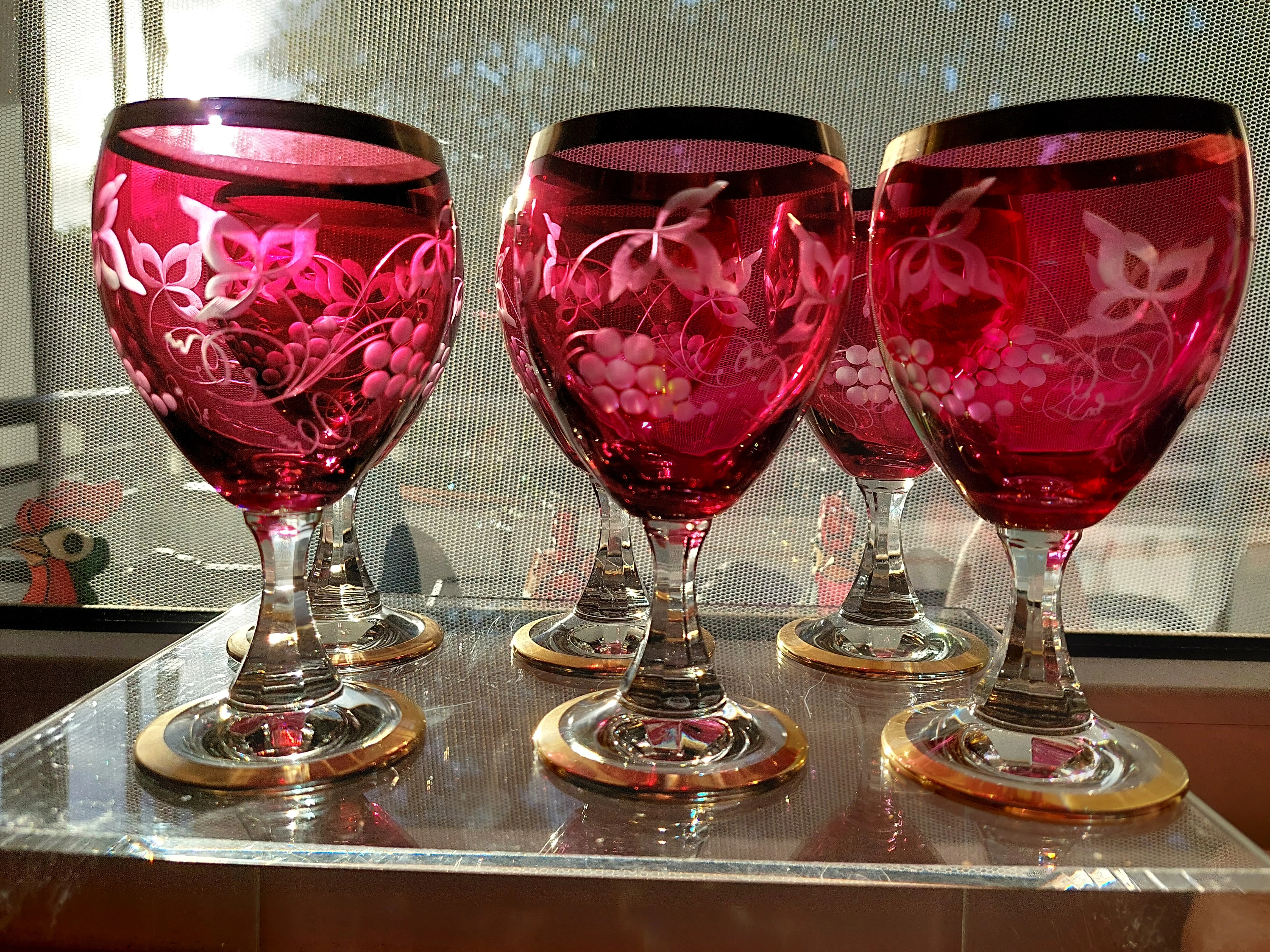6 Gläser auf 1 Blick plus das 7Glas