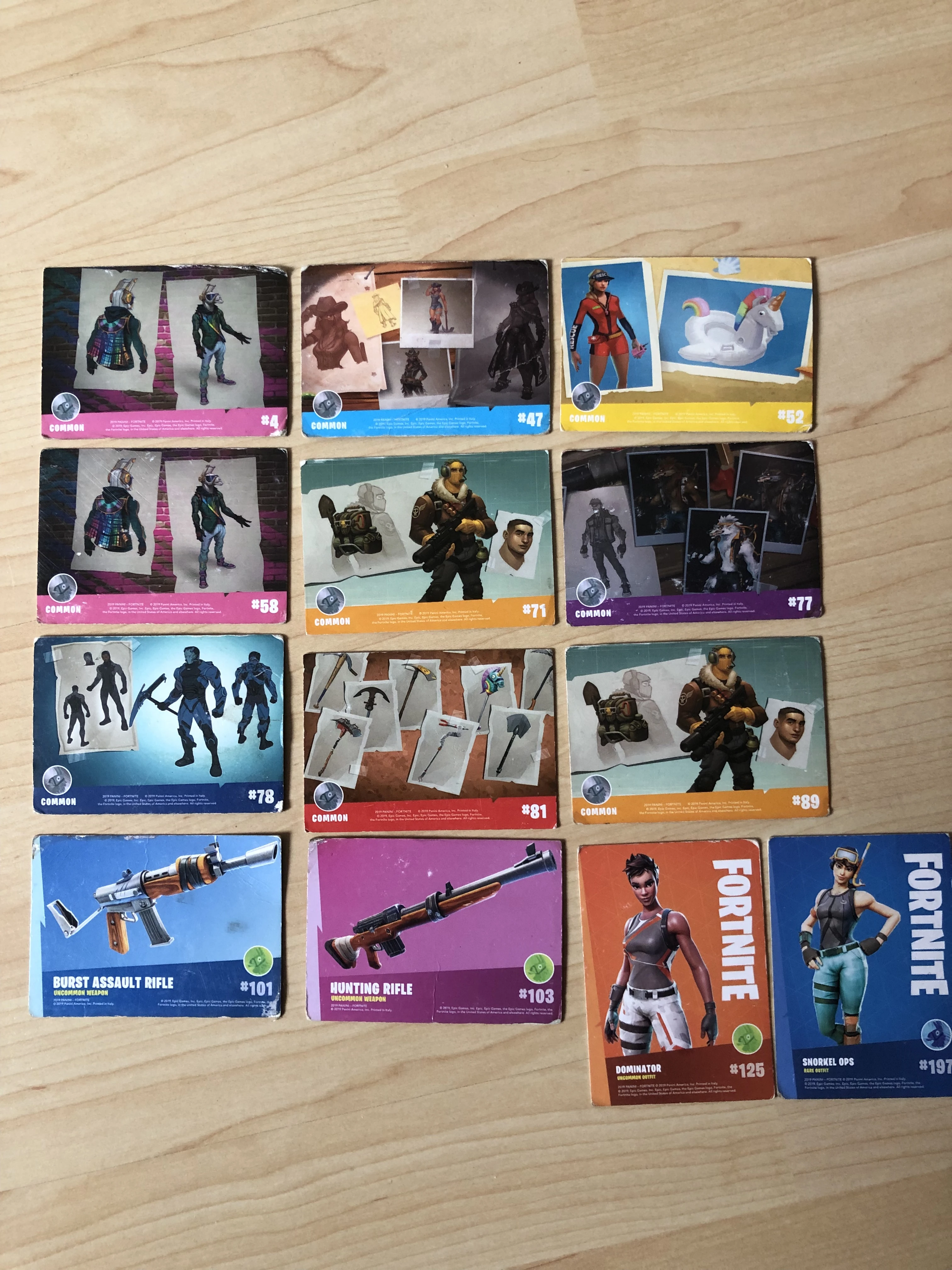 Panini Fortnite Sammelkarten 