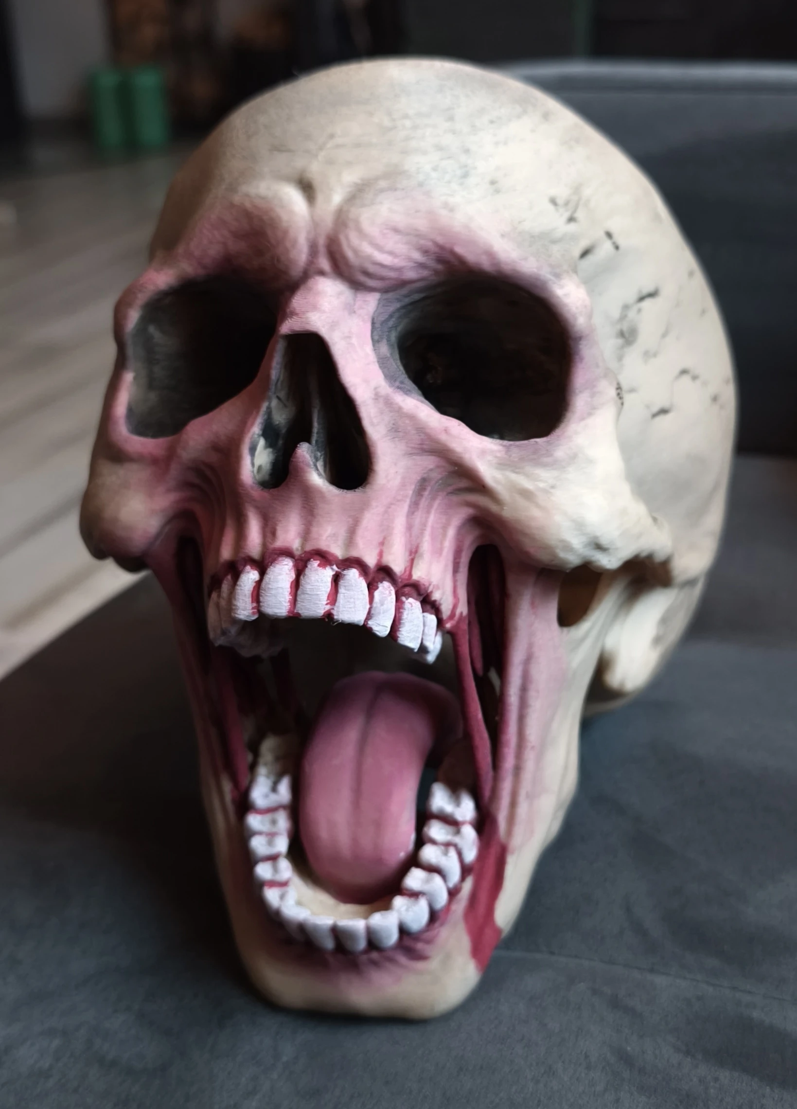 3D-GEDRUCKTER TOTENKOPF 