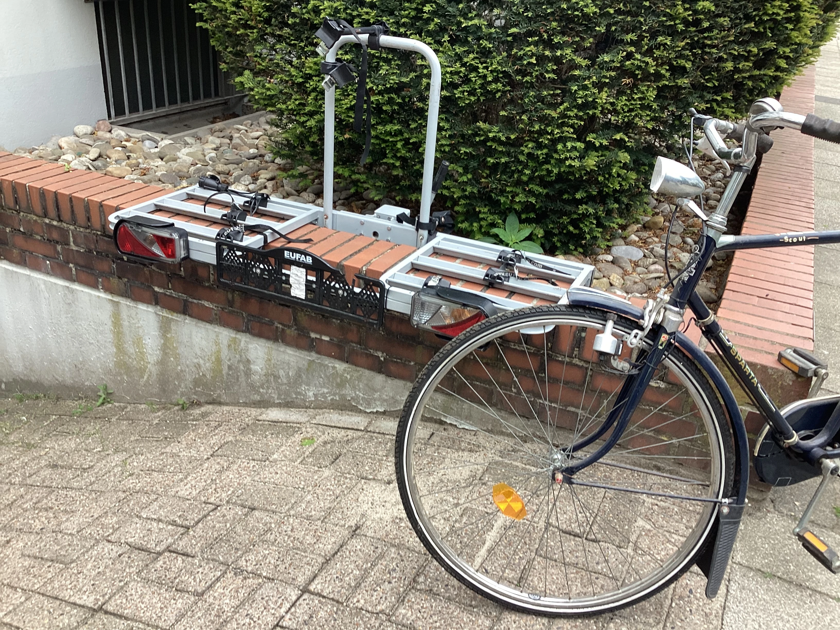 Fahrradträger für Anhängerkupplung