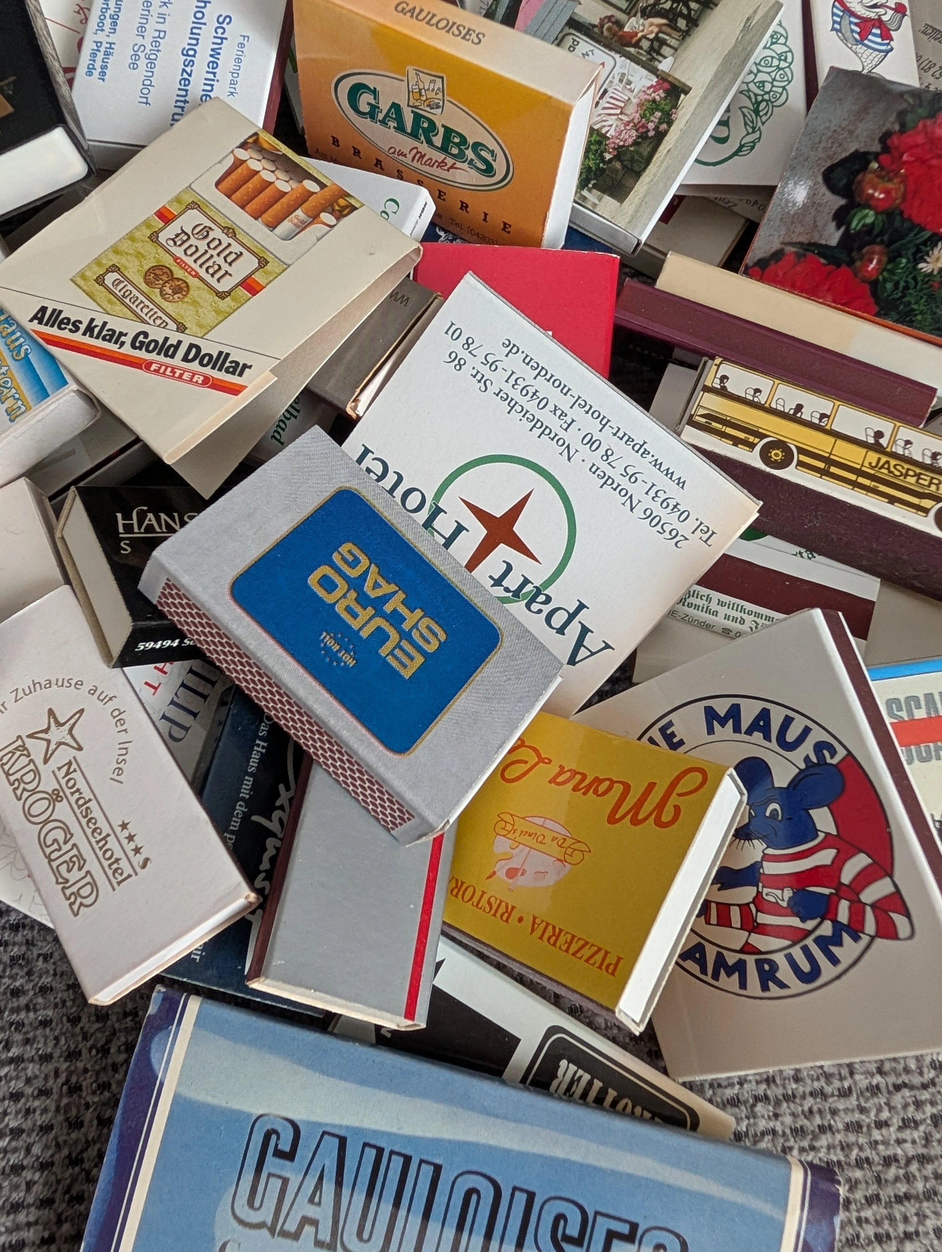 Streichholzschachtel Sammlung