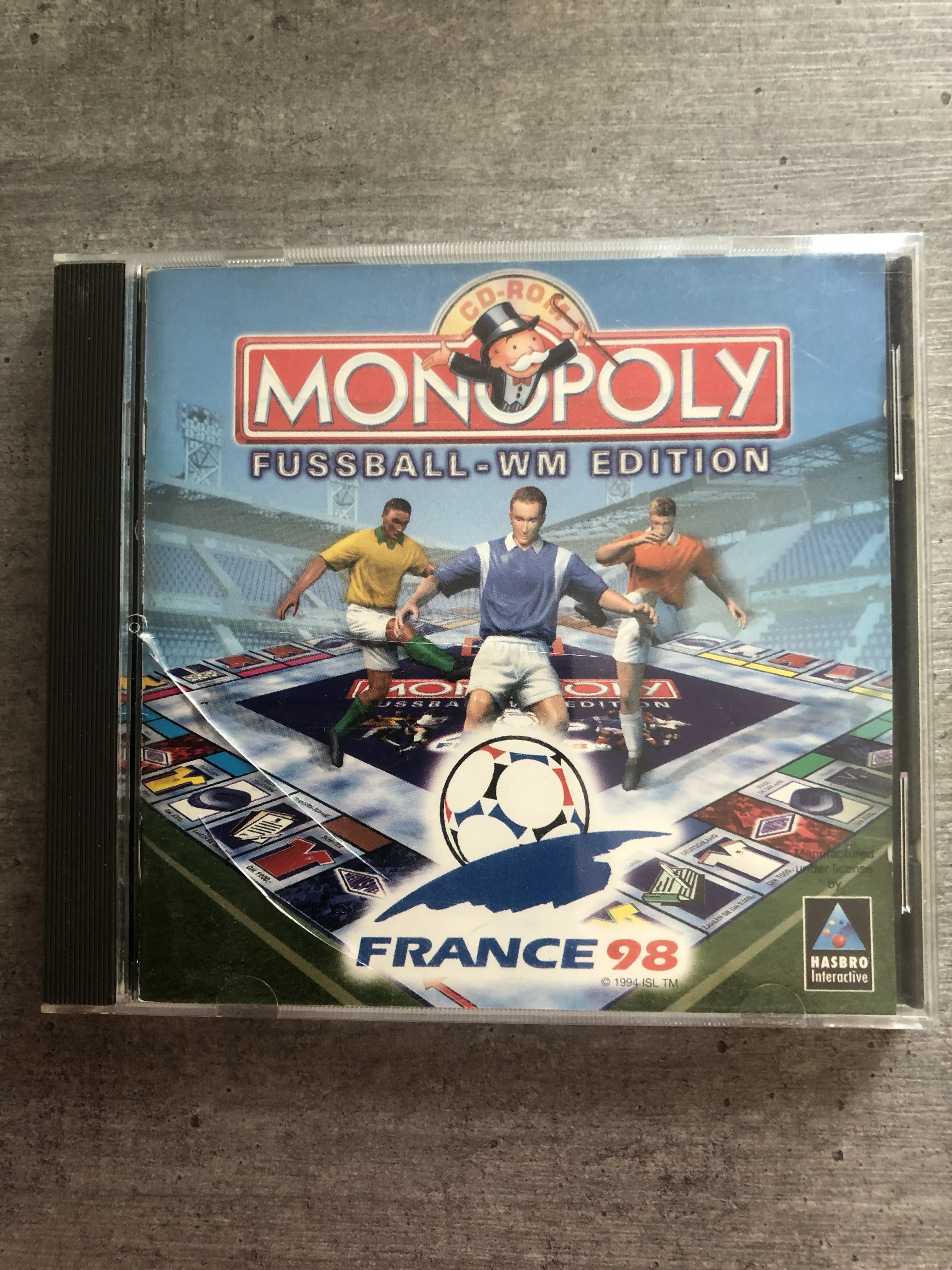   Monopoly WM Fußball Edition France 98 - PC Spiel 