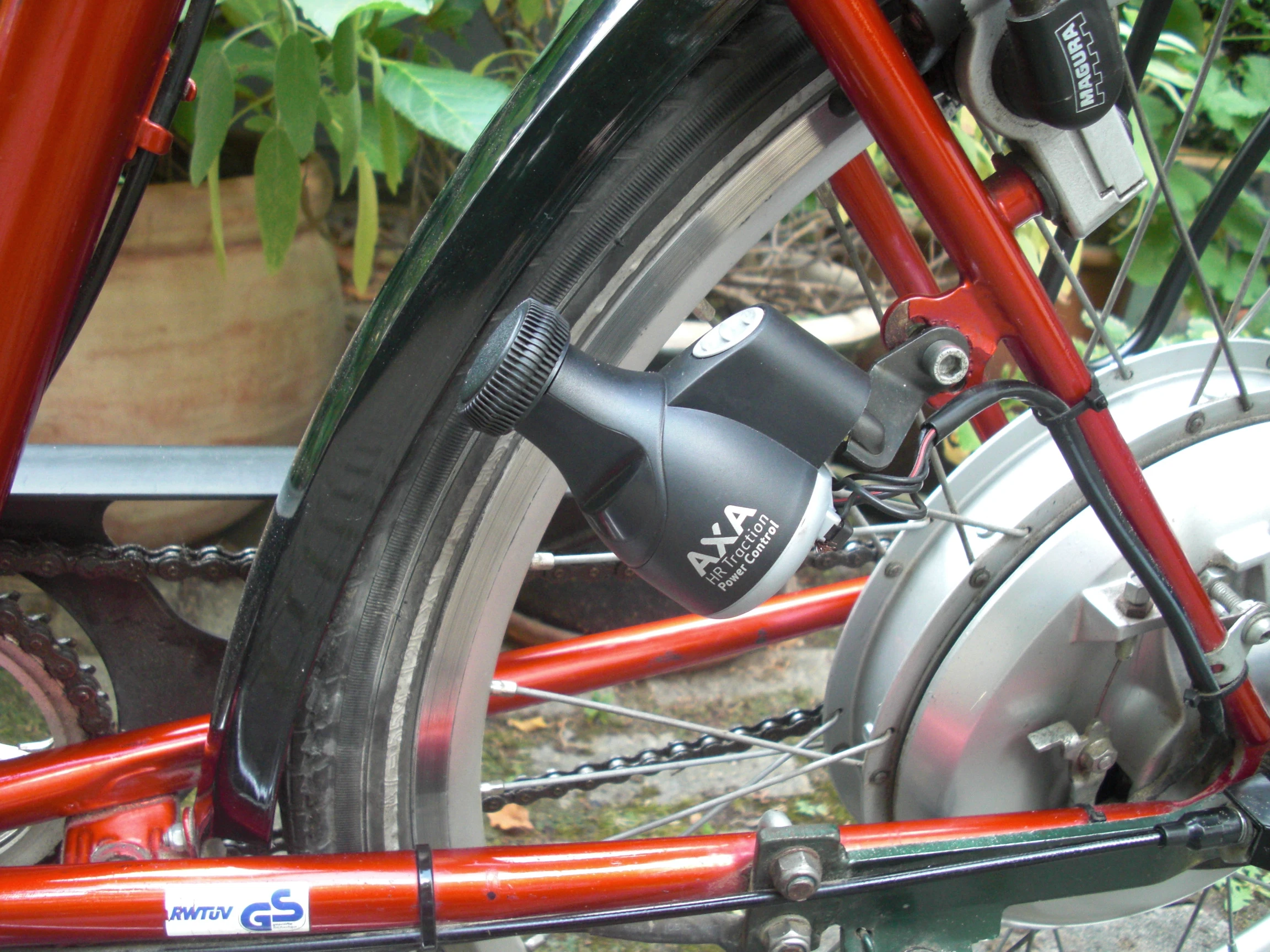 E-Motor in Hinterachse