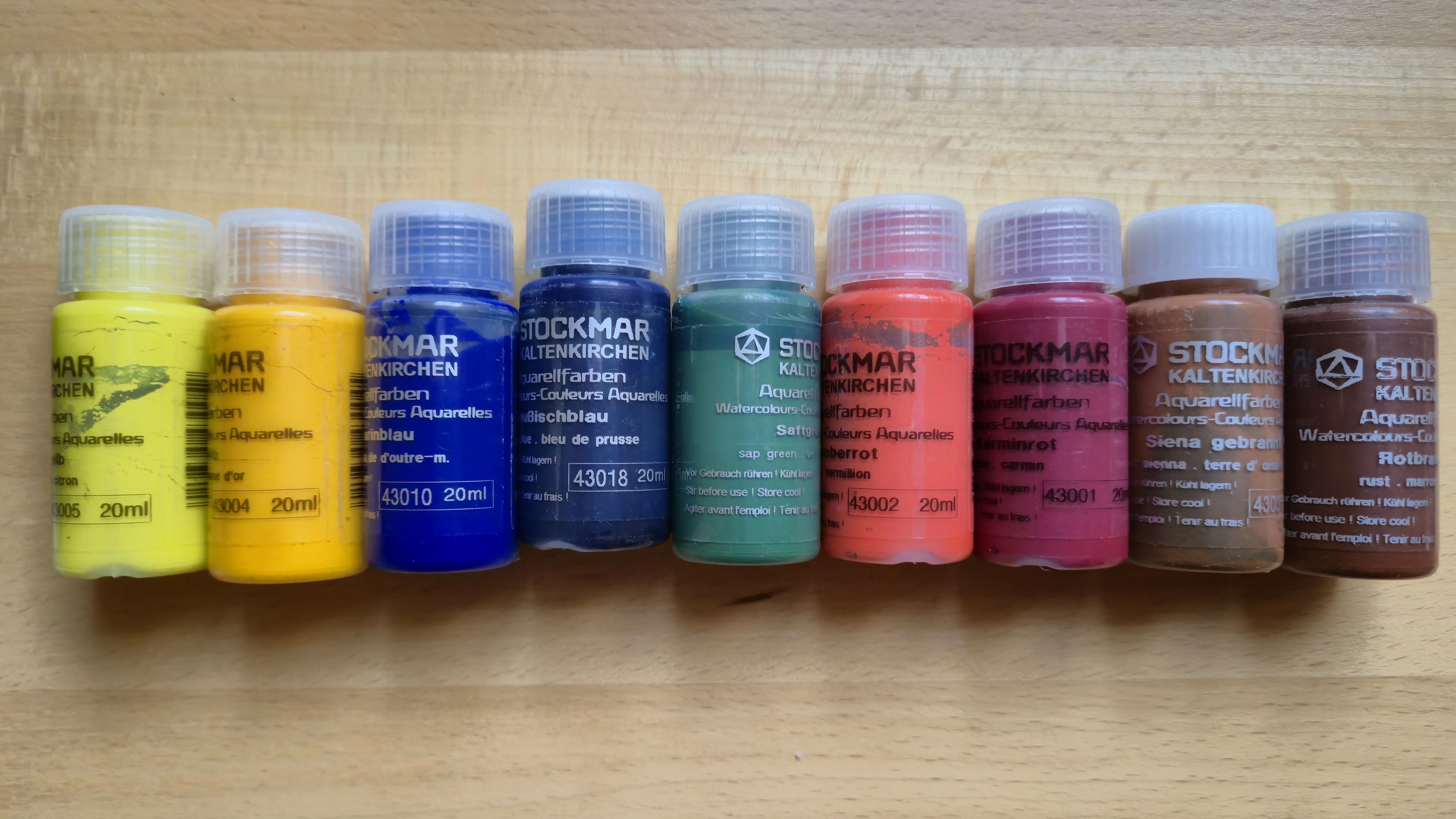 9 Farben