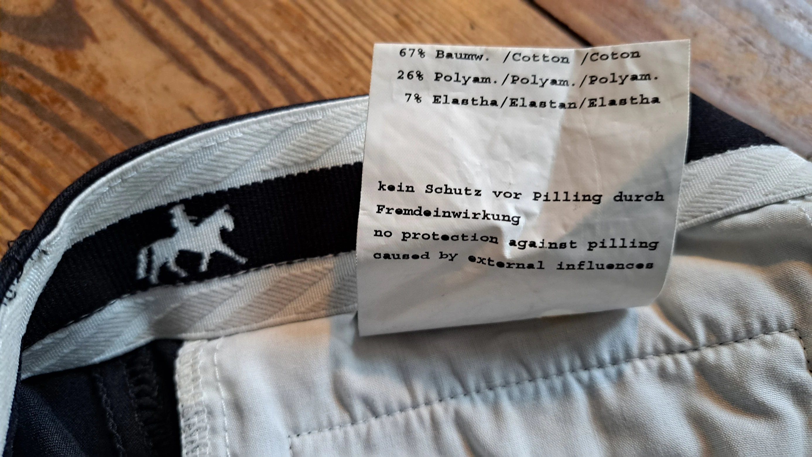 Reithose Pikeur Material