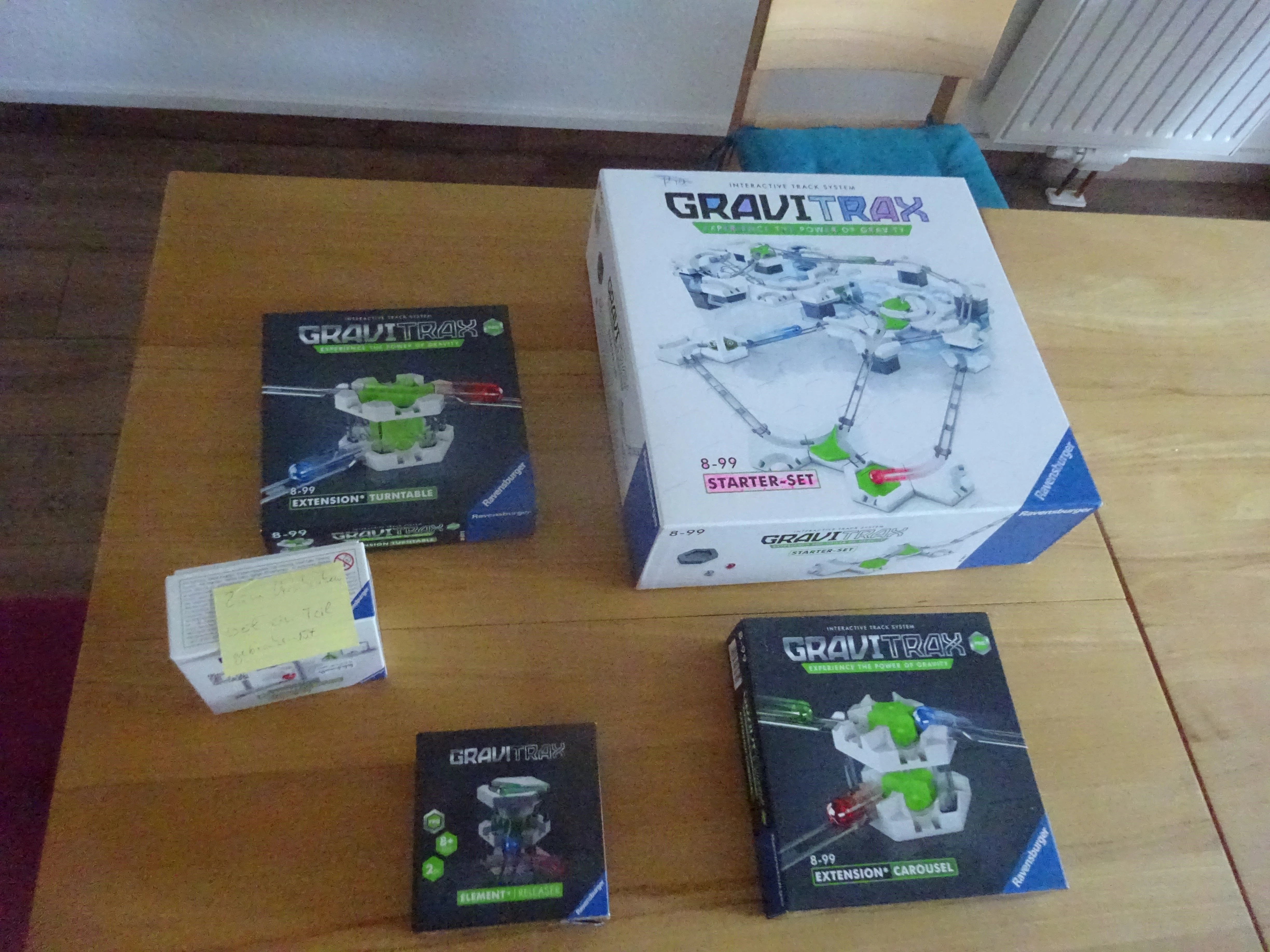 Gravitrax mit Erweiterungen+ gelber Zettel geschenkt