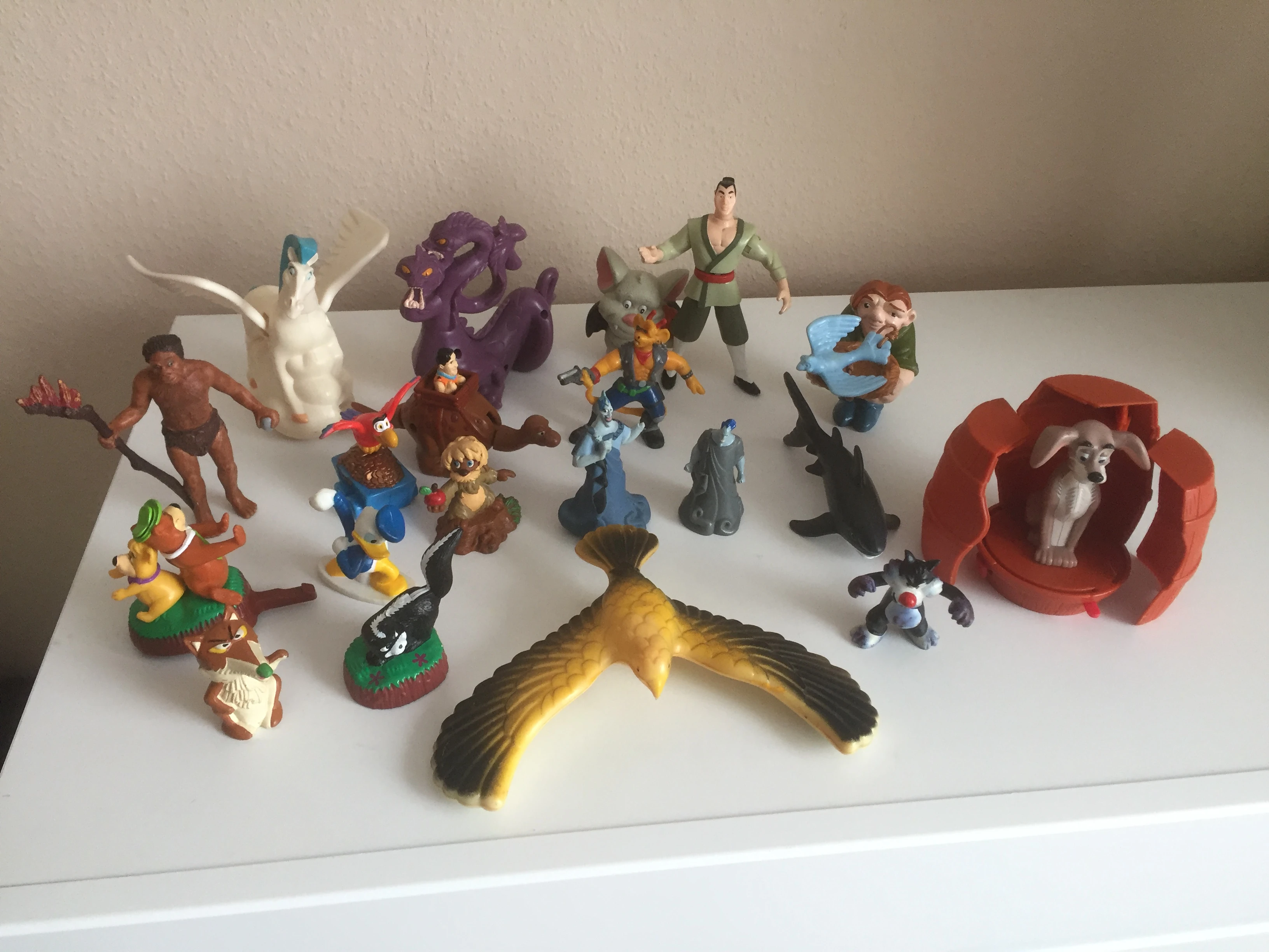 Spielfiguren von Disney 