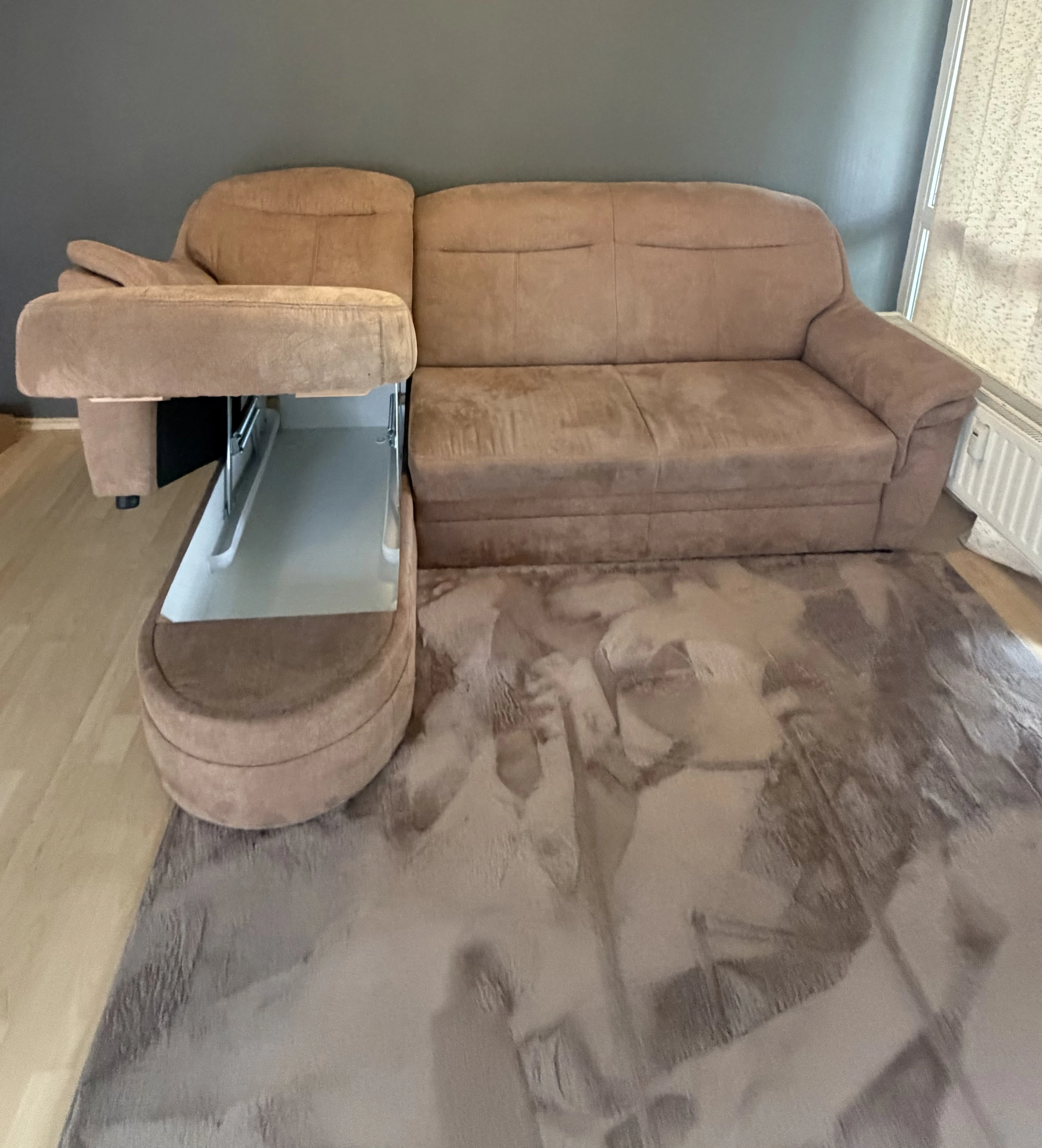 Stauraum  der Sofa
