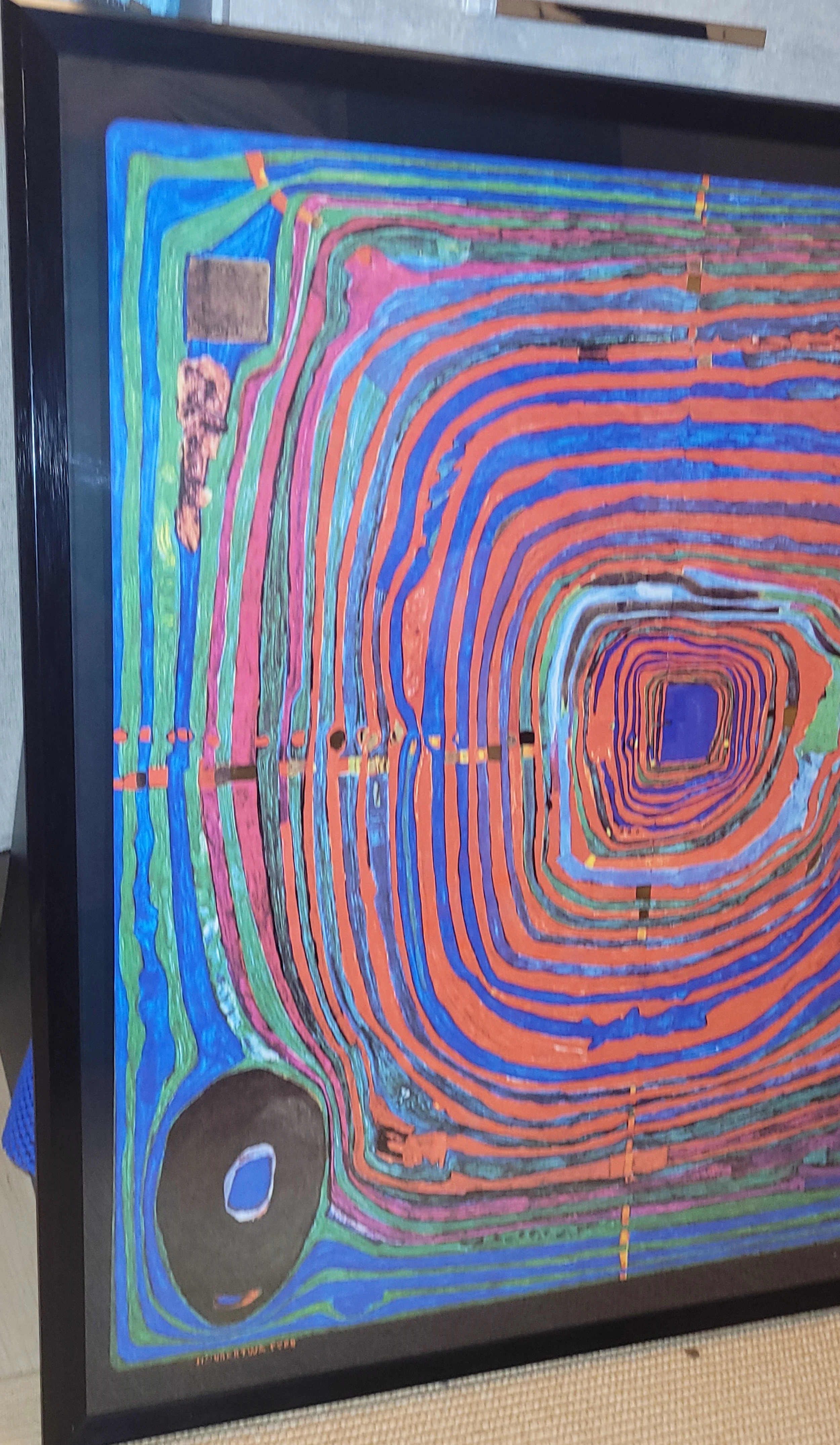 "Der große Weg" von Friedensreich Hundertwasser
