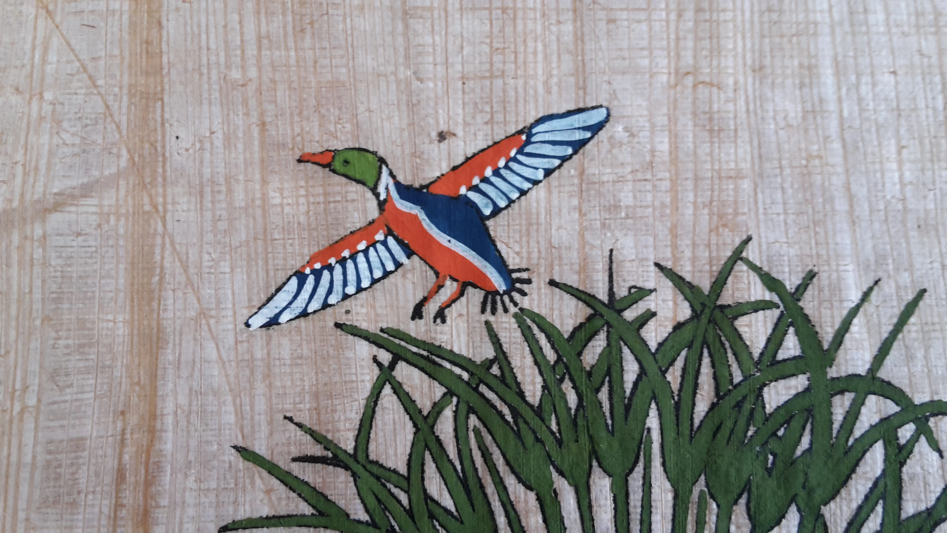 Papyrus Enten