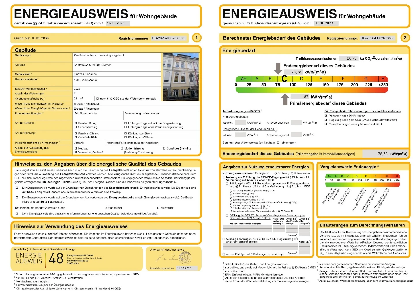 Energieausweis