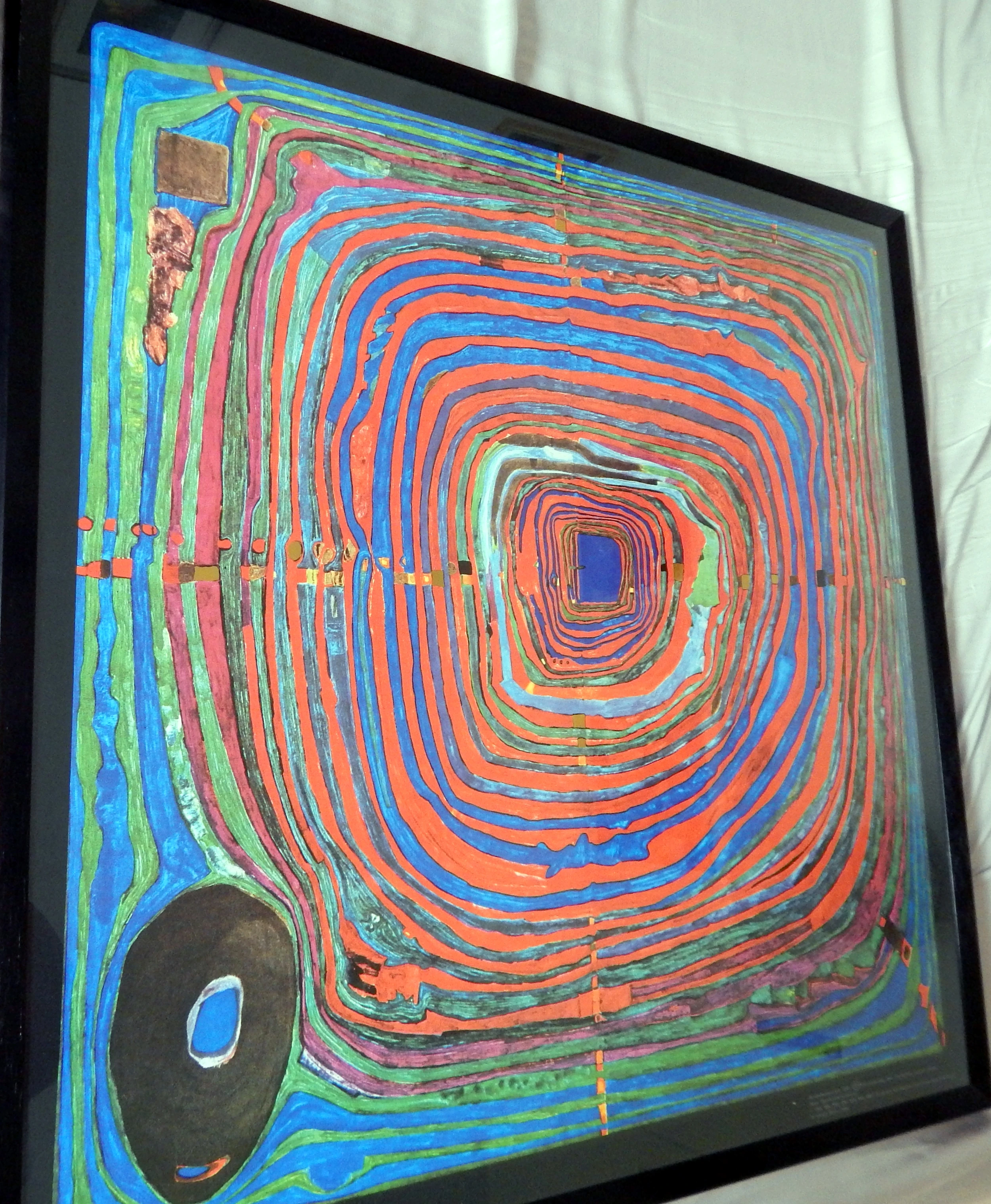 "Der große Weg" von Friedensreich Hundertwasser
