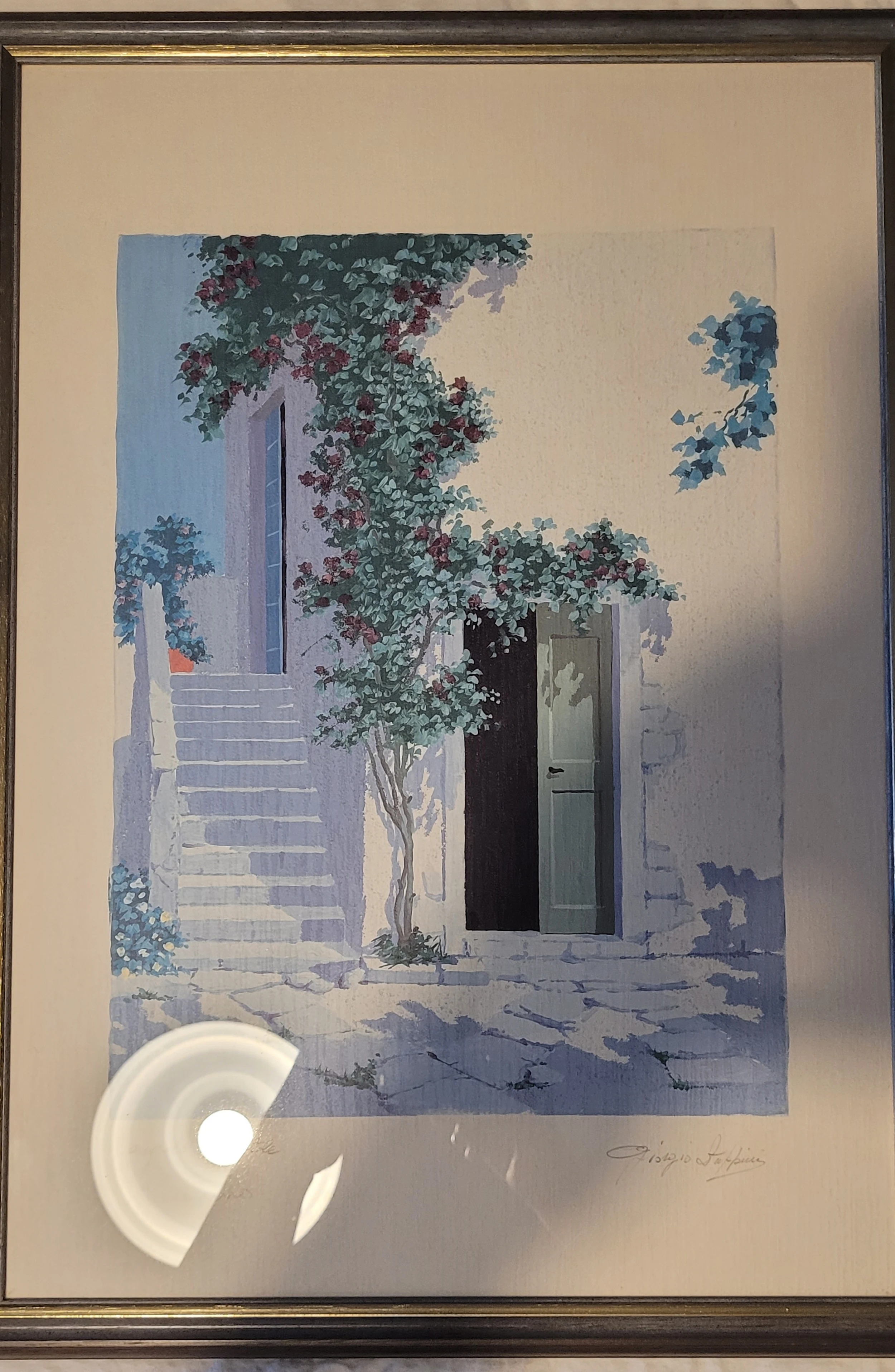 Giorgio Zuppini „angolo di cortile“