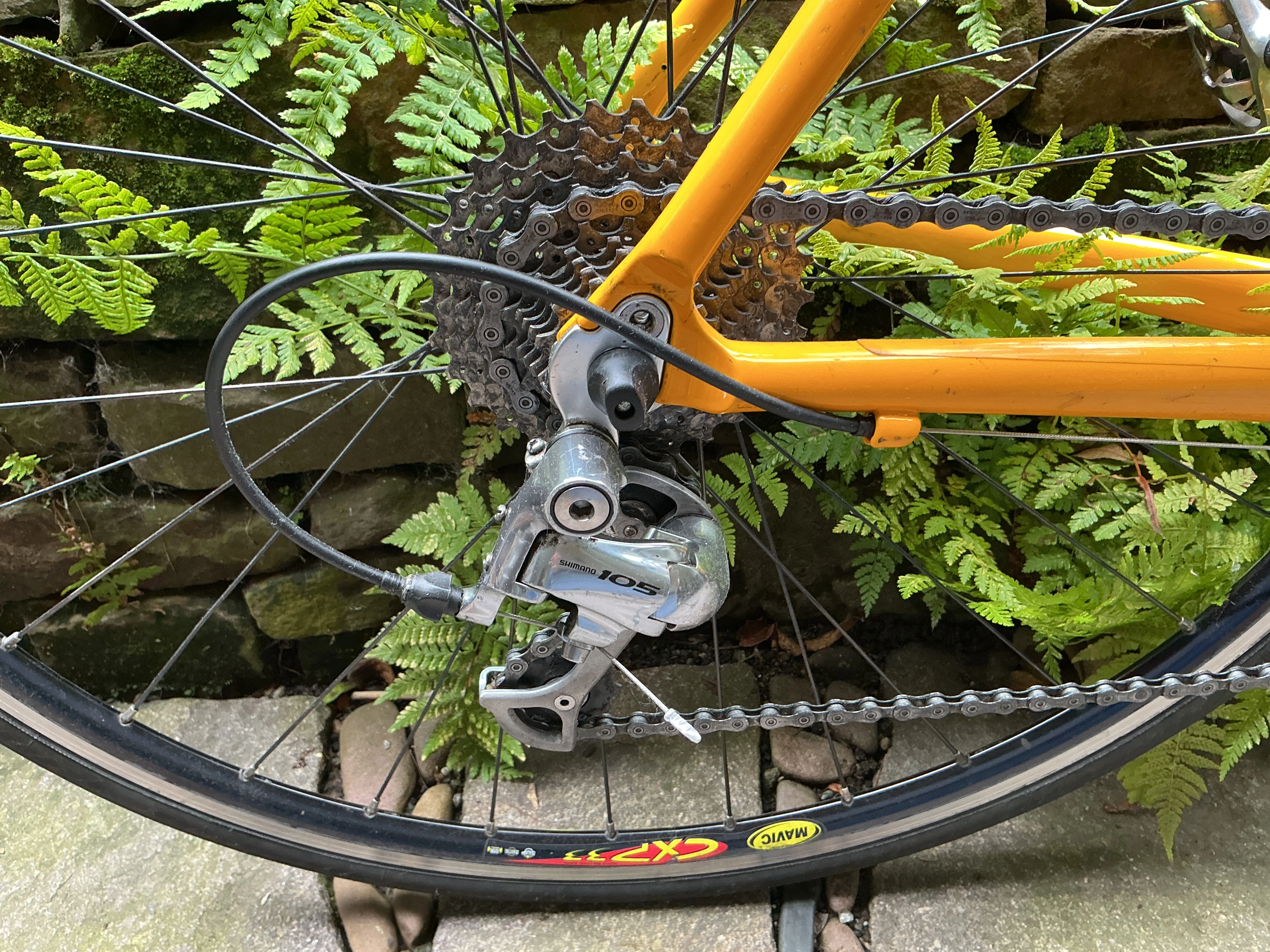 Schaltgruppe Shimano 105