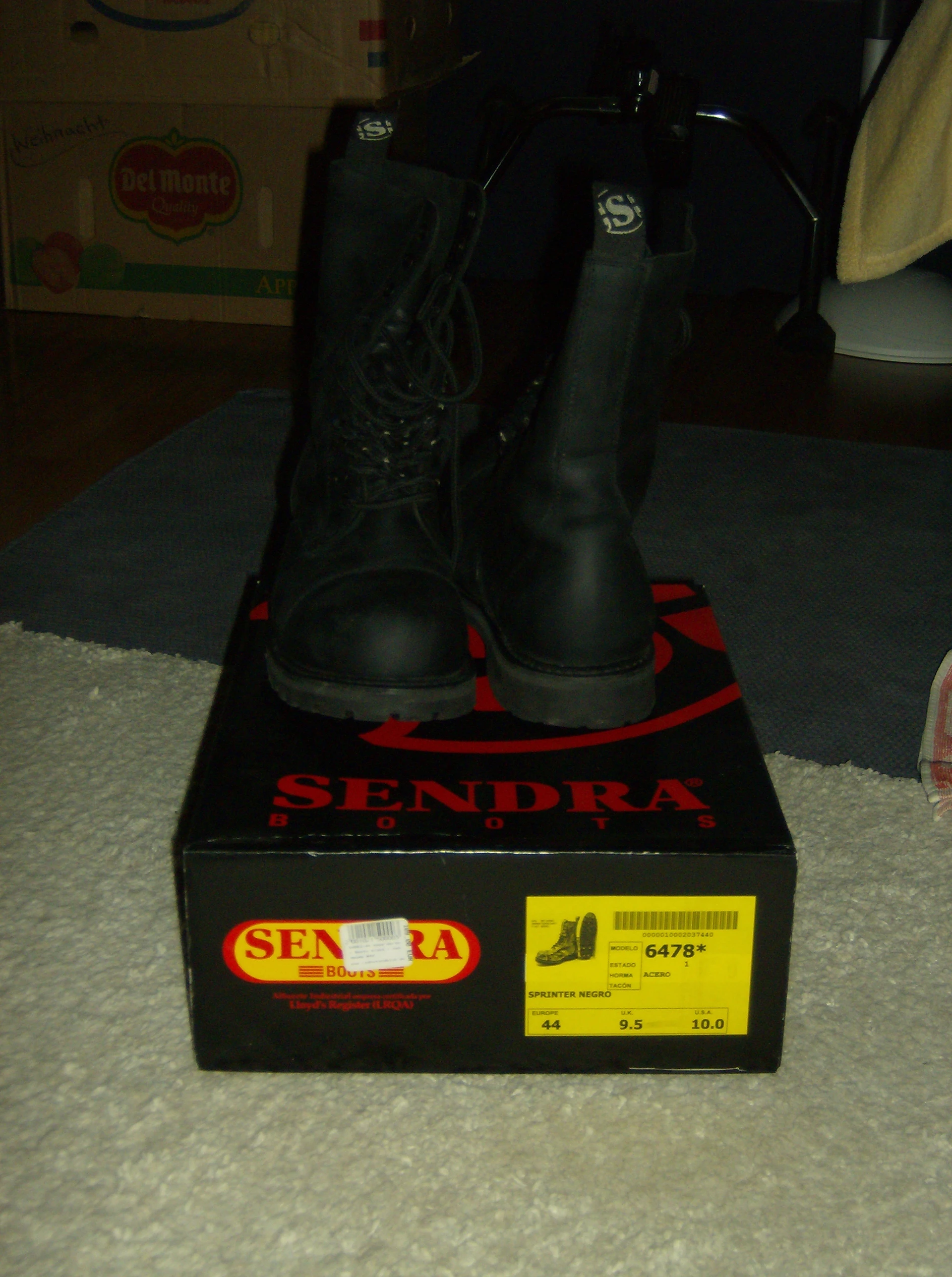  Sendra Wood Worker Boots schwarz
