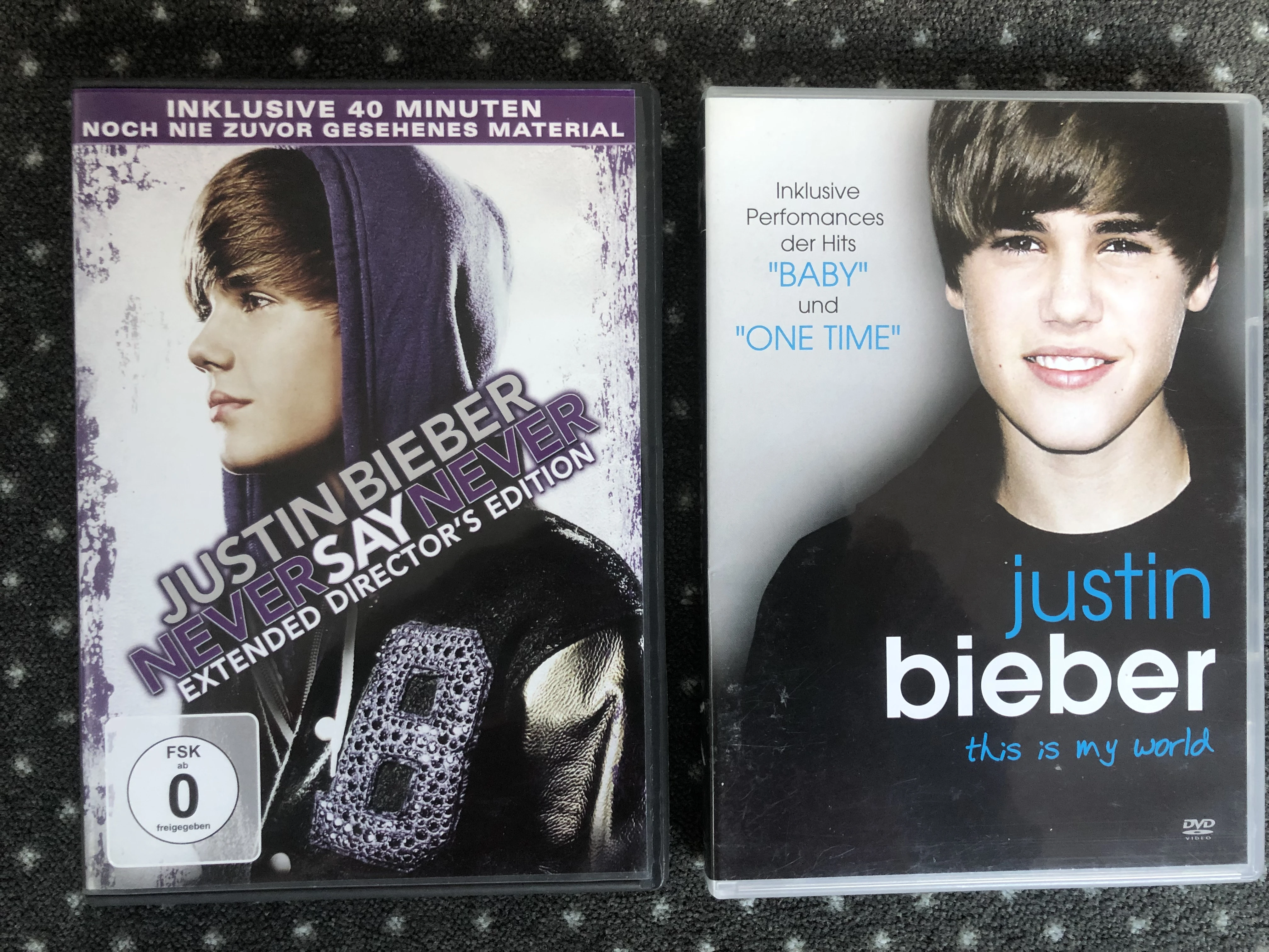 Justin Bieber: Never Say Never / This Is My World 
