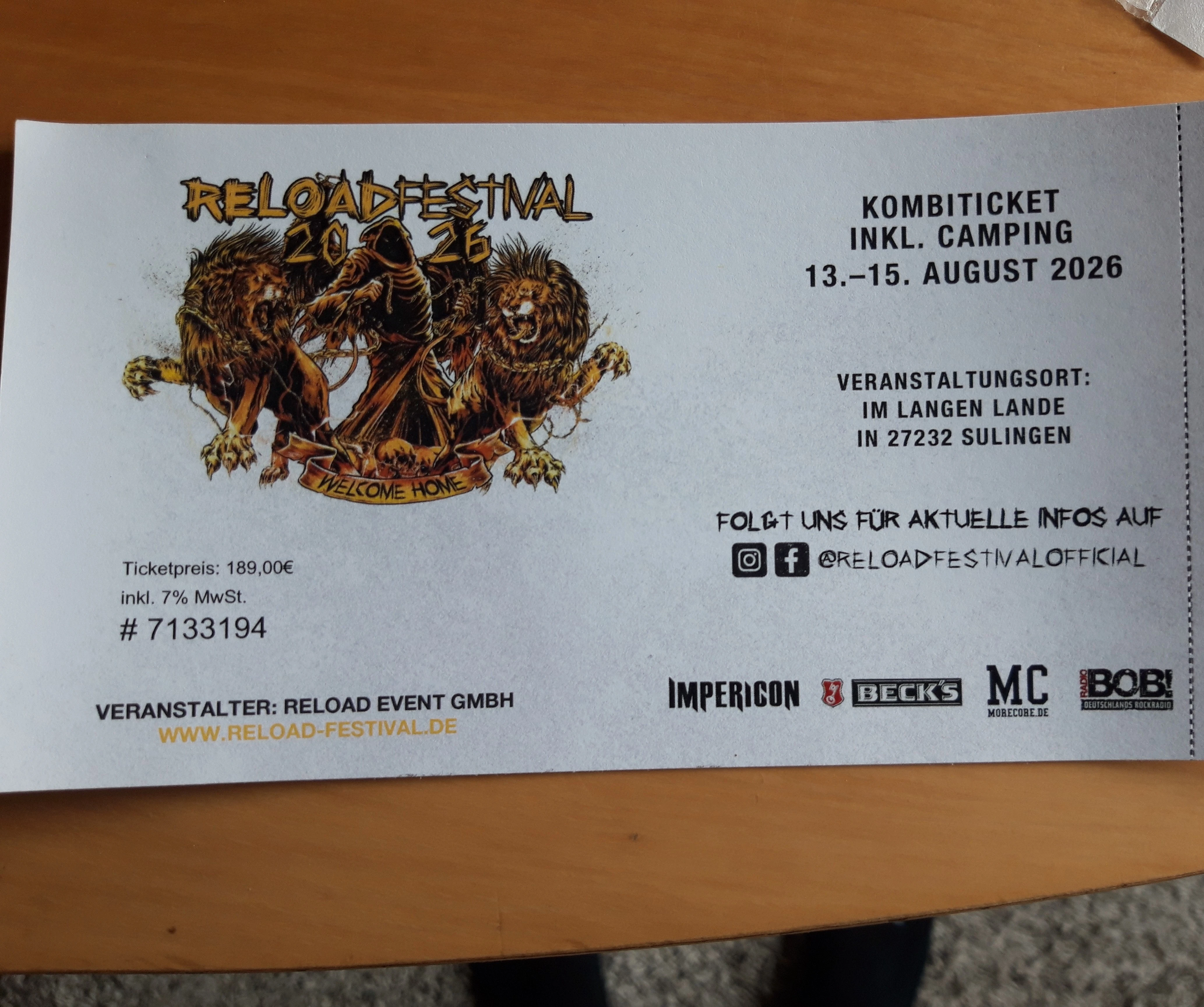 Festivalticket