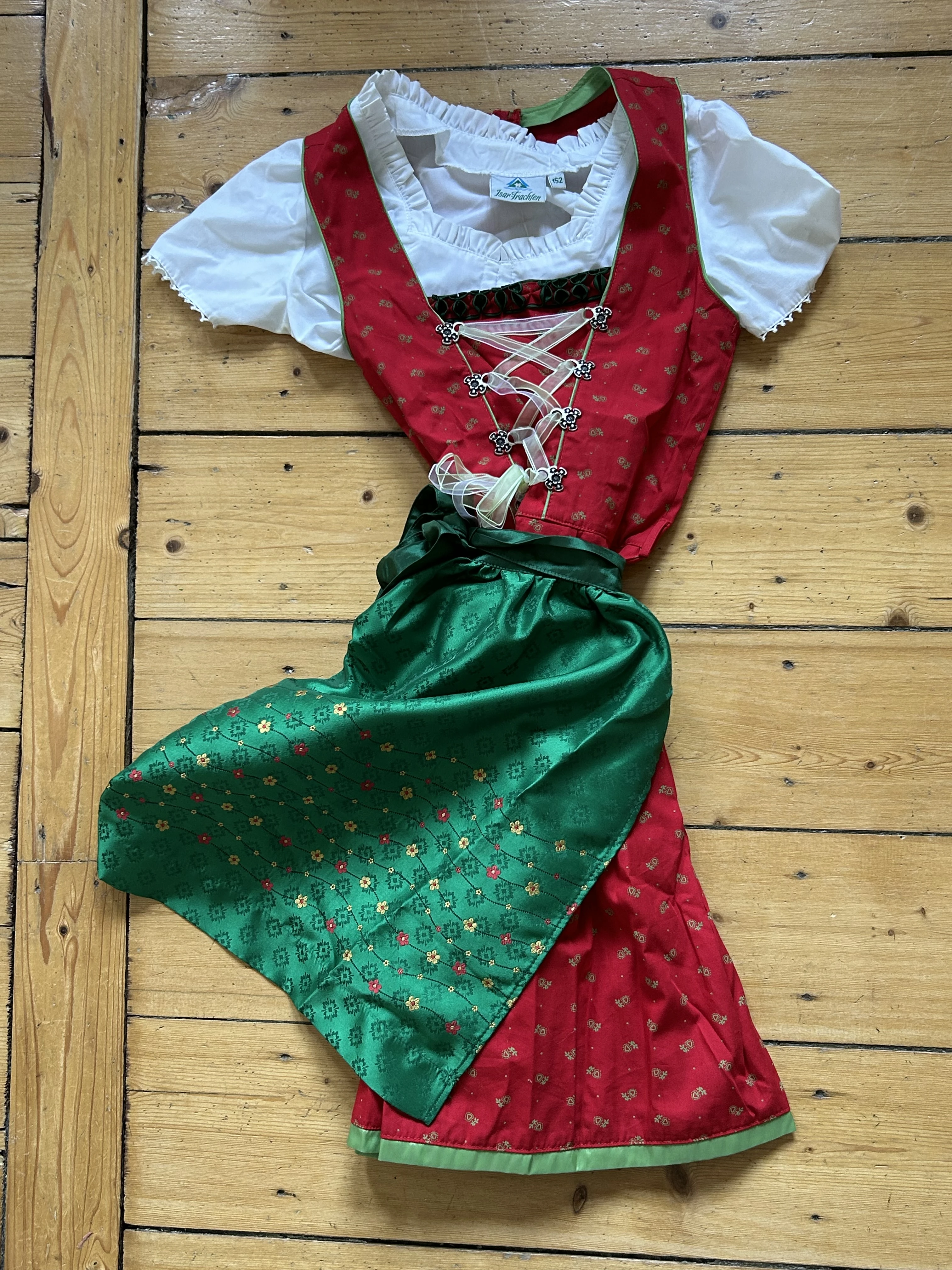 Kinder-Dirndl Gr 152 von Isar Trachten