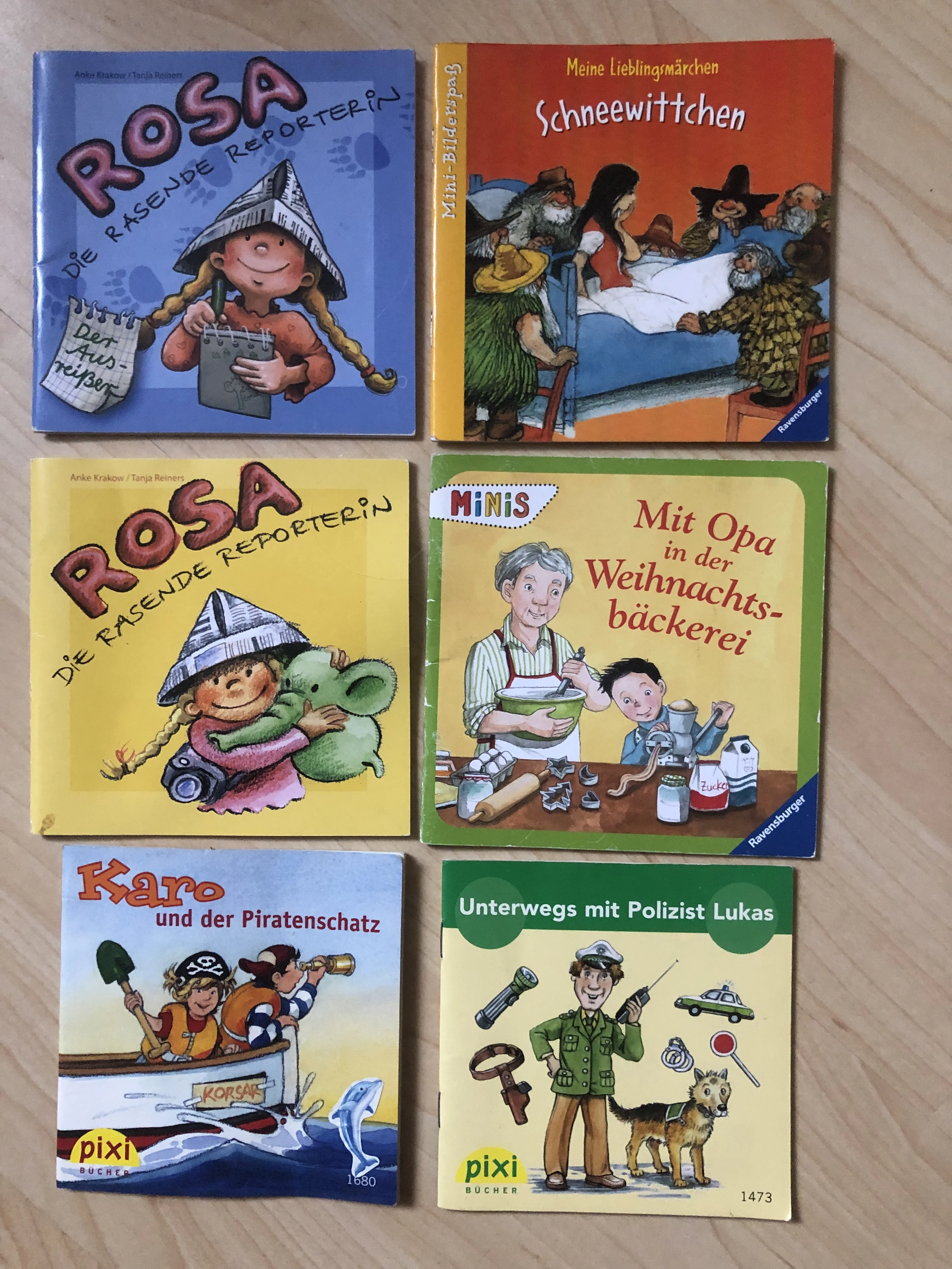 Hello Kitty und Pixi Bücher